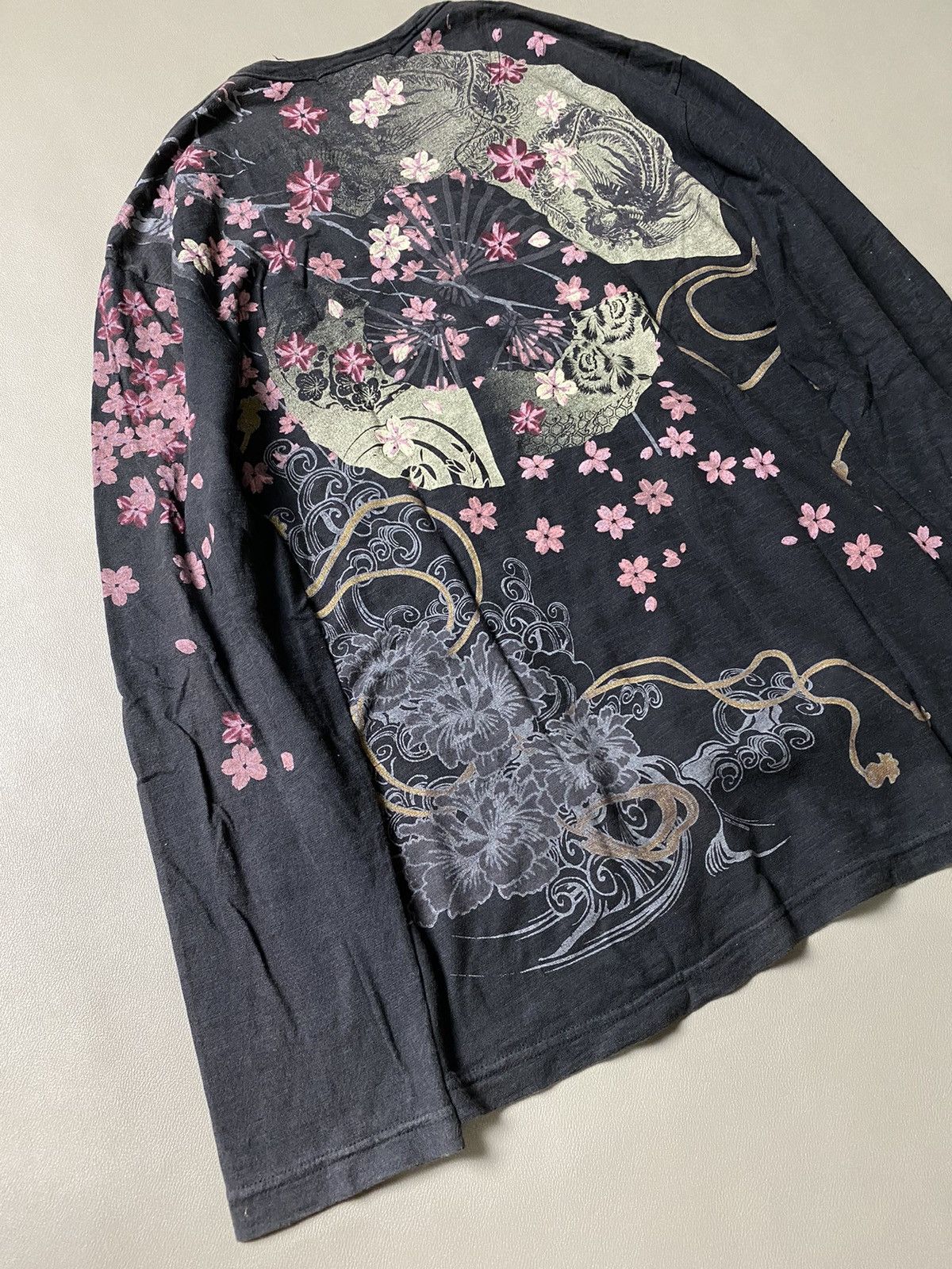 Japanese Brand Vintage Karakuri Sukajan Longsleeve Size US L / EU 52-54 / 3 - 6 Thumbnail