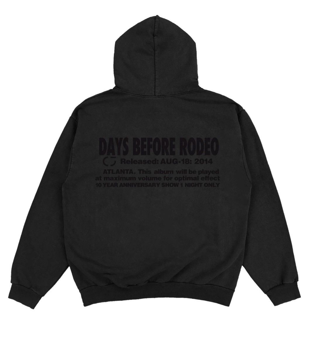 Other Travis Scott Days Before Rodeo 10 Years Atlanta Hoodie Sz L Size US L / EU 52-54 / 3 - 7 Thumbnail