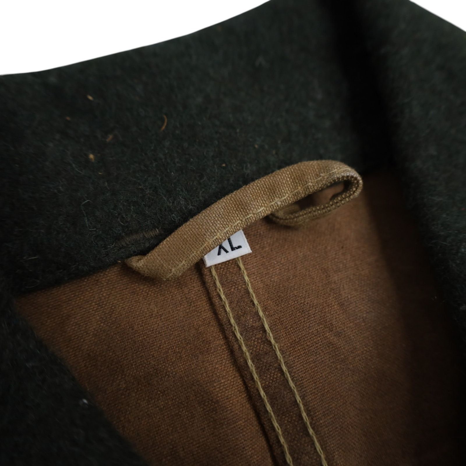 Filson × Vintage Vintage Filson 620 Tin Cloth Waxed Canvas Cruiser Jacket Size US XL / EU 56 / 4 - 7 Thumbnail