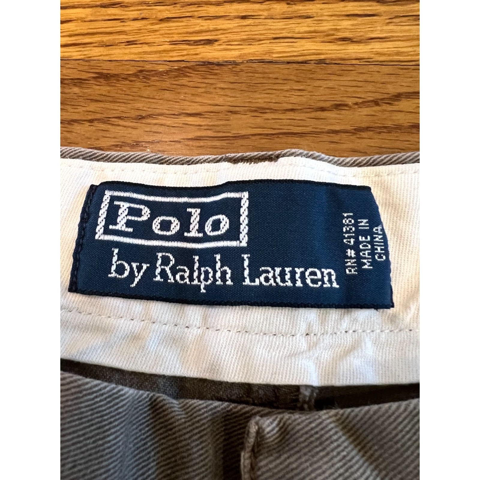 Polo Ralph Lauren VINTAGE Polo Ralph Lauren Chino Pants Mens 36x32 Brown Classic Designer Size US M / EU 48-50 / 2 - 2 Thumbnail