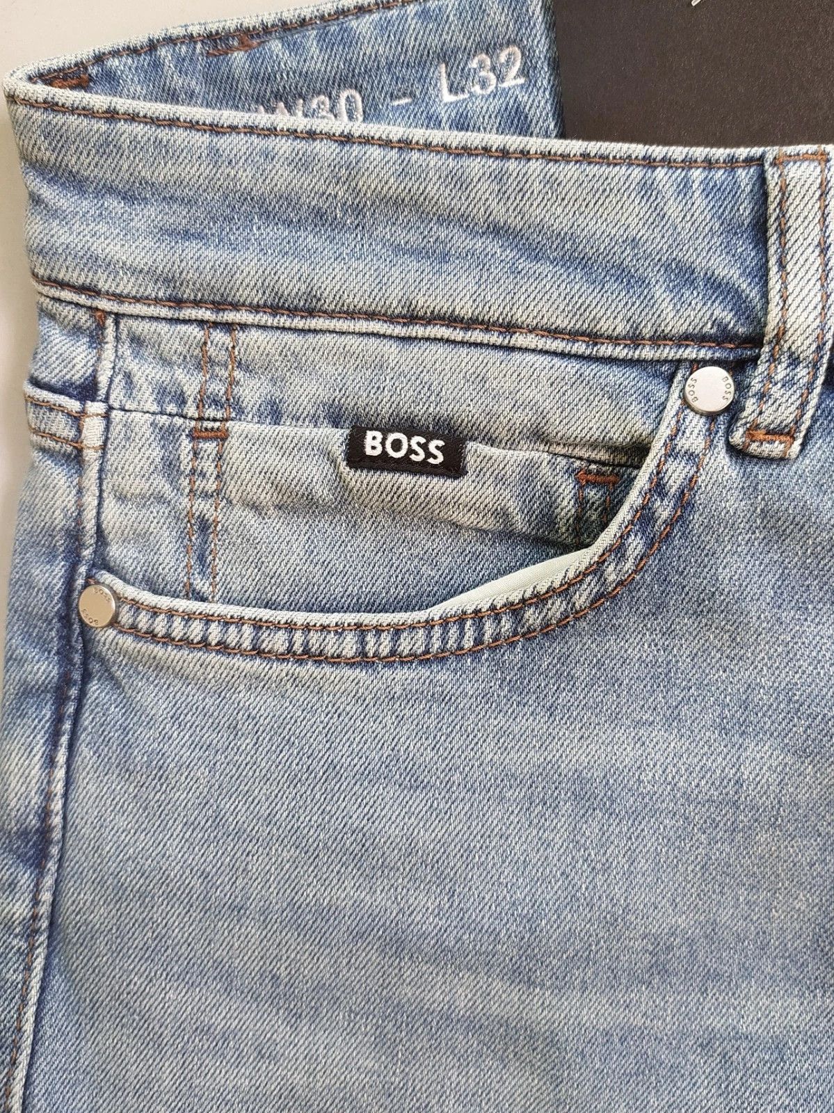 HUGO BOSS DELAWARE Slim fit men's Jeans T- 6070