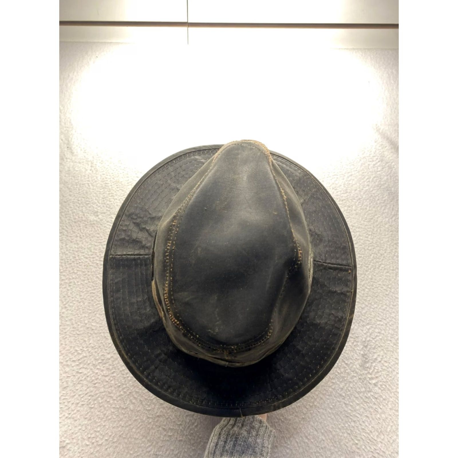 Vintage Mossy Oak Mens Camouflage Wide Brim Outdoor Hat Fedora Small/Medium Black Outdoors Signatures Mens Size ONE SIZE - 6 Thumbnail