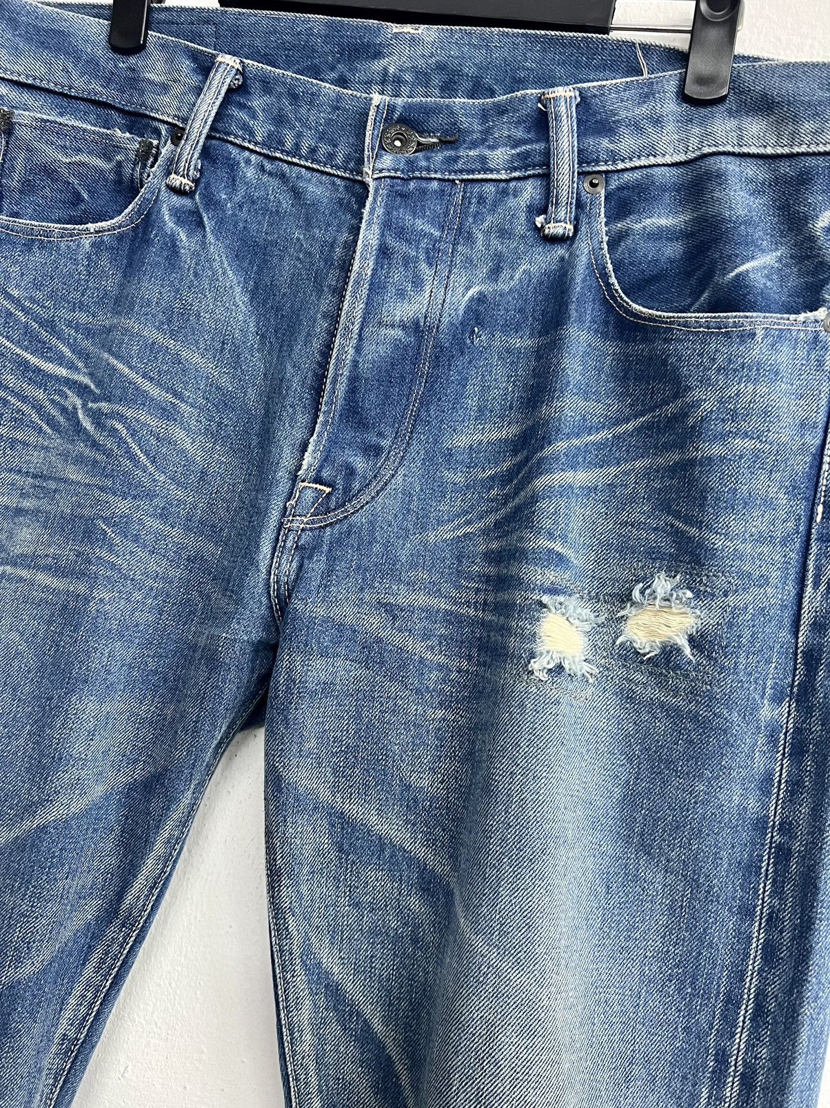 If Six Was Nine × Japanese Brand × KURO KURO JAPAN DENIM SELVEDGE JEANS Size US 34 / EU 50 - 4 Thumbnail