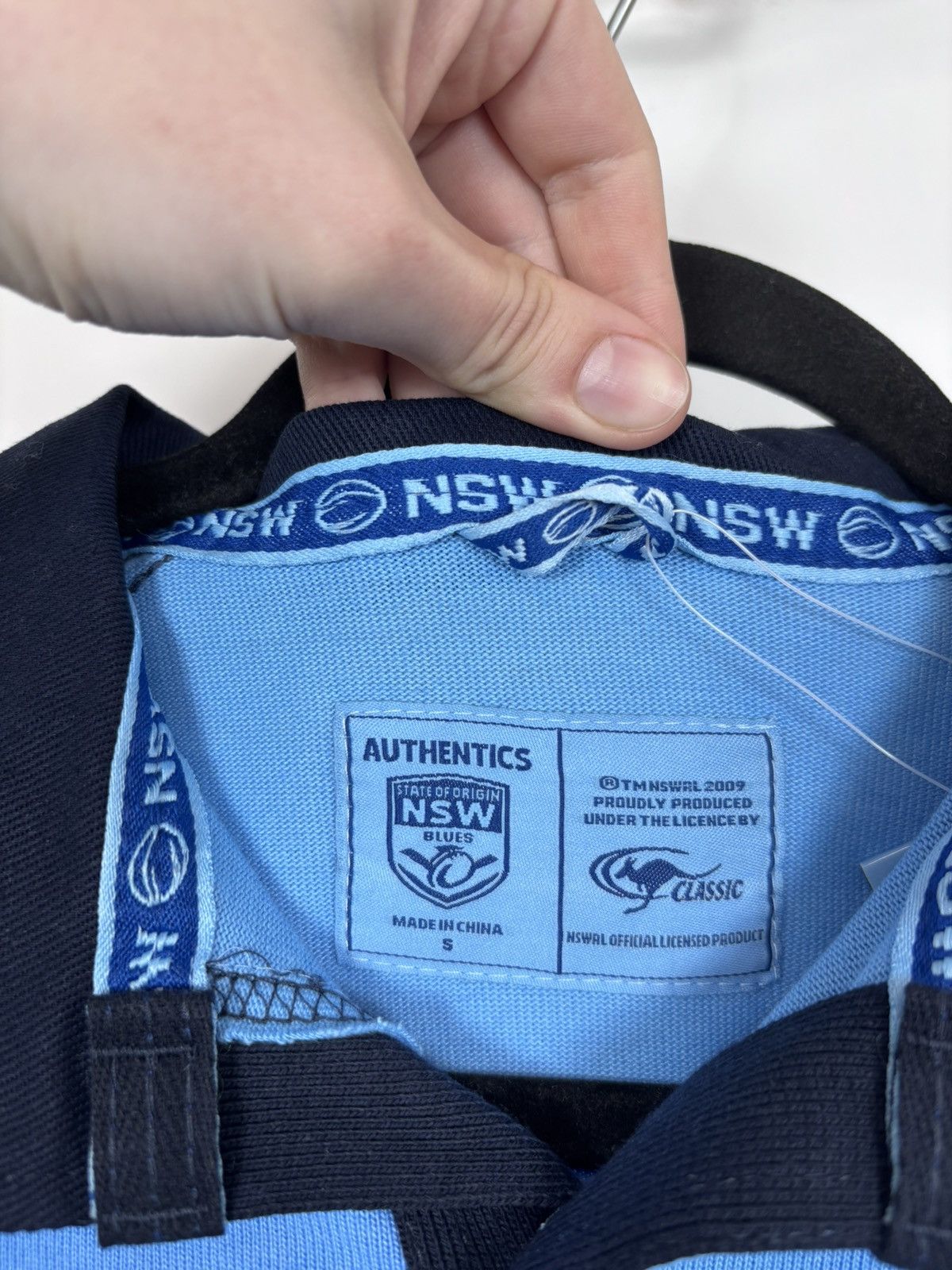 Other NSW New South Wales Blues NWT State Of Origin 2017 Jersey Size US S / EU 44-46 / 1 - 13 Thumbnail