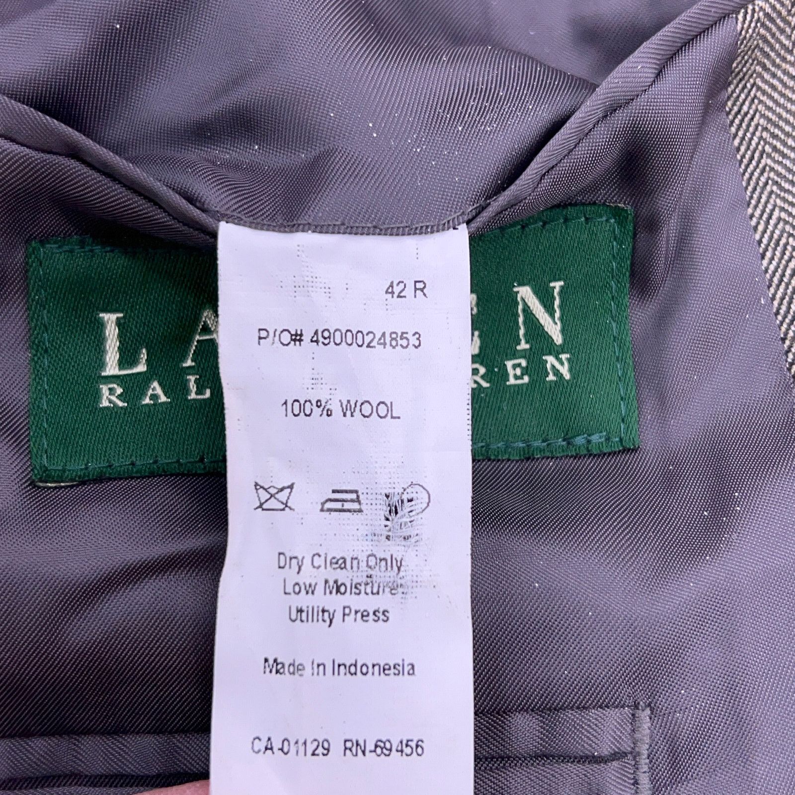 Ralph Lauren Ralph Lauren LRL Mens Size 42R Blazer Jacket *TINY FLAW Size 42R - 17 Thumbnail