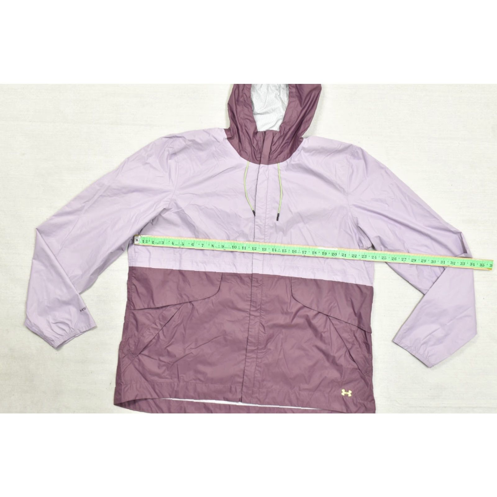 Under Armour Under Armour Jacket Men 3XL Purple Colorblock Storm Full Zip Hooded Windbreaker Logo Size US XXL / EU 58 / 5 - 3 Thumbnail