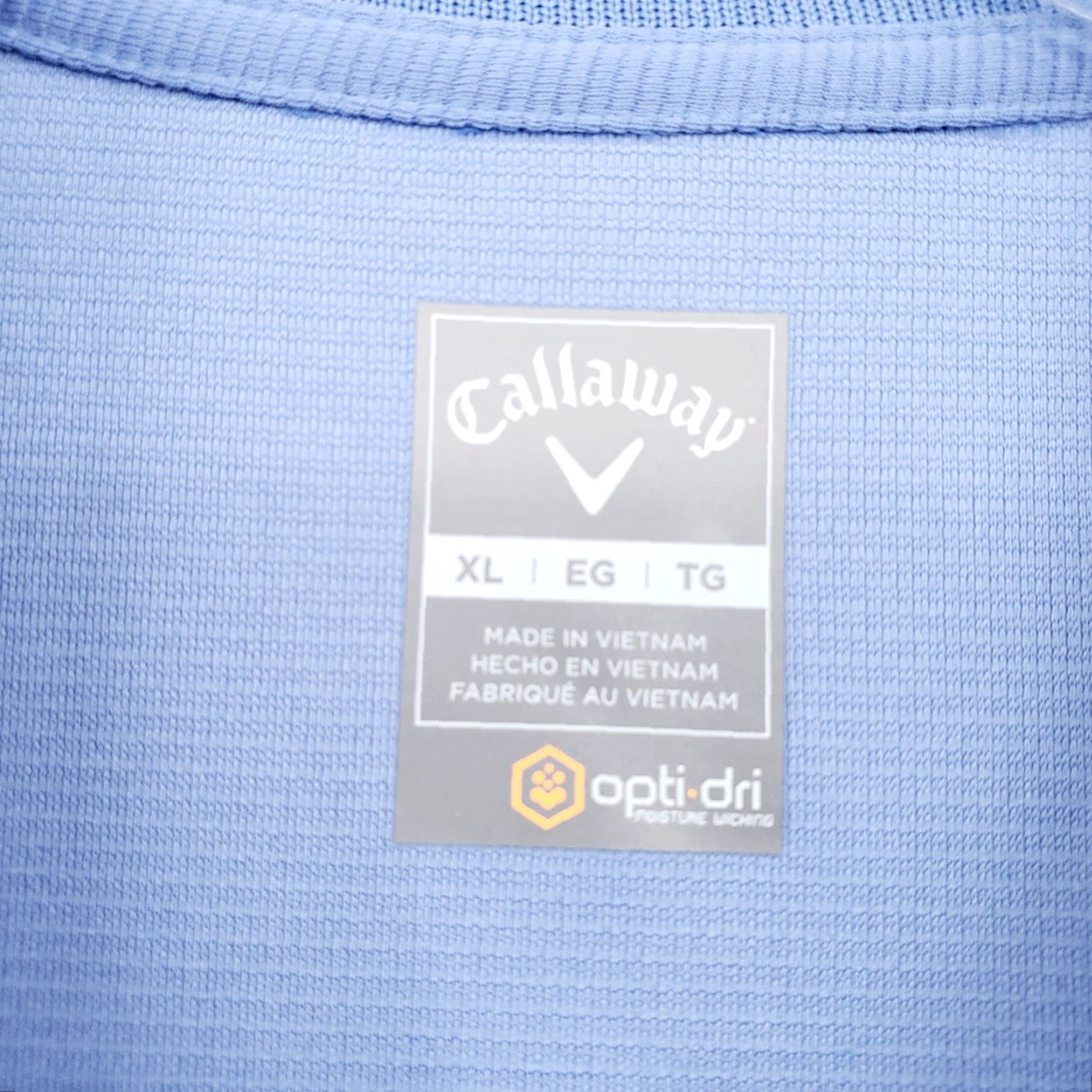 Callaway Callaway Polo Shirt Womens XL Blue Short Sleeve Collared Cotton Polo New Regular Fit Size XL / US 12-14 / IT 48-50 - 6 Thumbnail