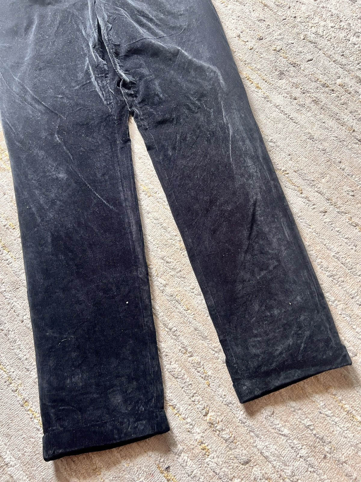 Prada Prada Dark Blue Velvet Denim Trousers Size US 32 / EU 48 - 9 Thumbnail