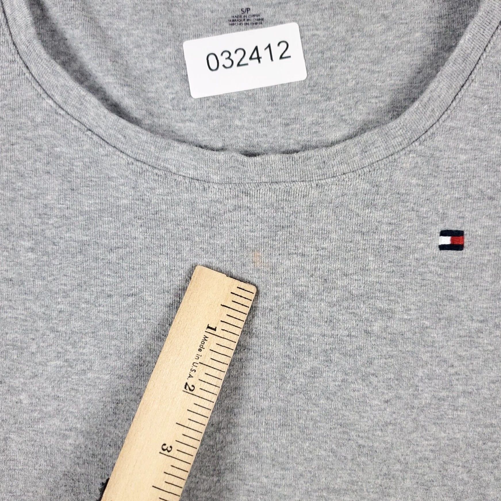 Tommy Hilfiger Tommy Hilfiger Shirt Womens Small Gray Casual Pullover Long Sleeve Ladies Size S / US 4 / IT 40 - 6 Thumbnail