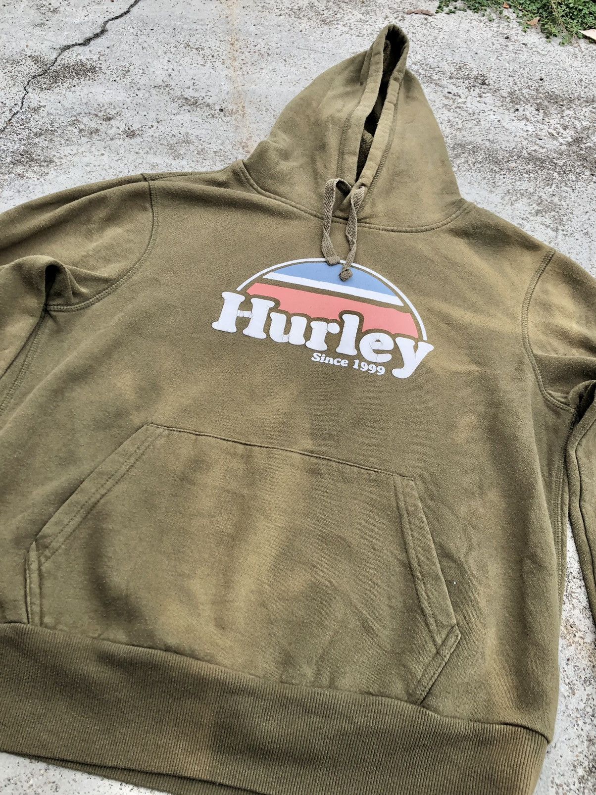 Hurley SUN FADED GREEN HOODIE BY HURLEY Size US S / EU 44-46 / 1 - 2 Thumbnail