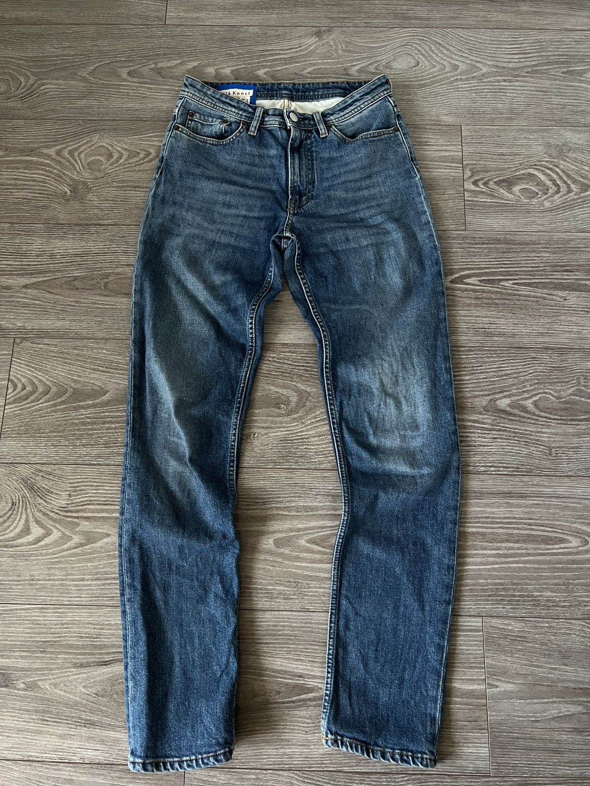 Acne Studios Acne Studios Bla Konst Made in Italy 26/32 Pink Knited Jeans Size 26" / US 2 / IT 38 - 4 Thumbnail