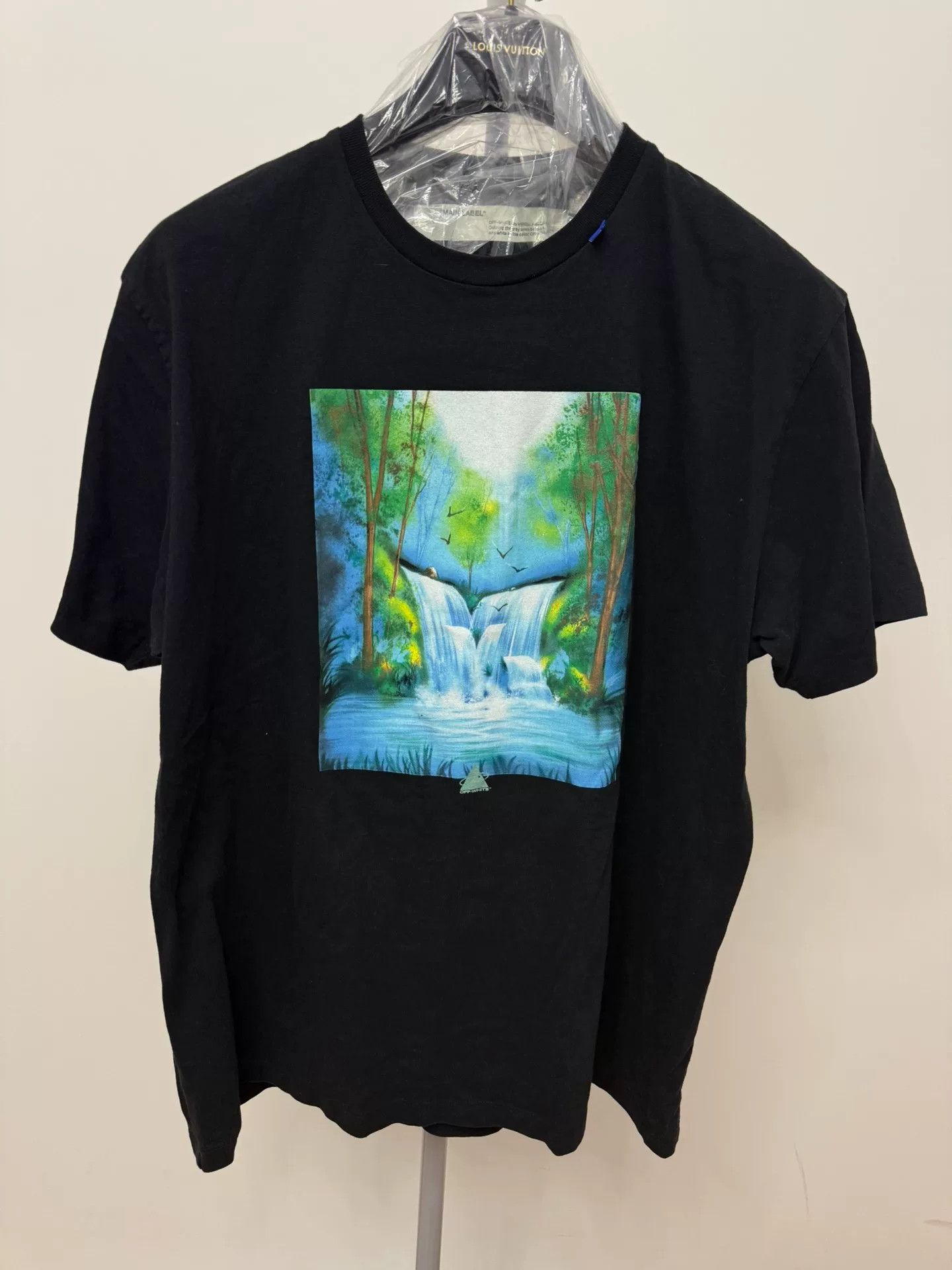 Off-White Off white ss19 waterfall t shirt | Grailed
