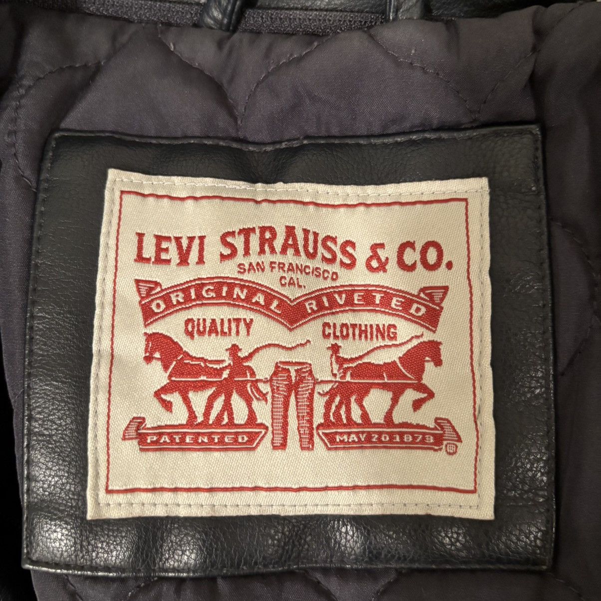 Levi's Levi Heavy leather jacket Size US XL / EU 56 / 4 - 5 Thumbnail