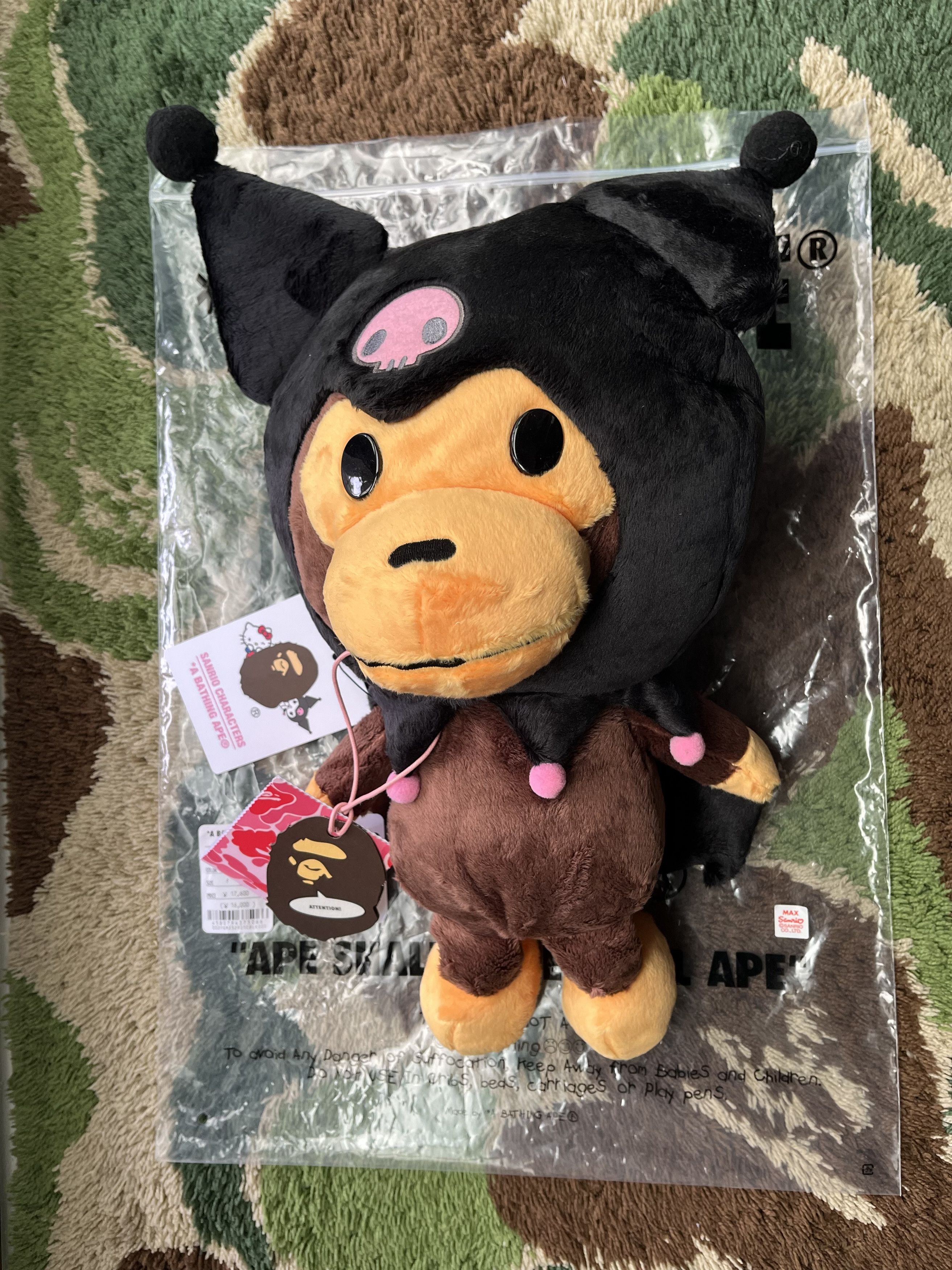 Bape BAPE SANRIO CHARACTERS KUROMI PLUSH DOLL Size ONE SIZE - 6 Thumbnail