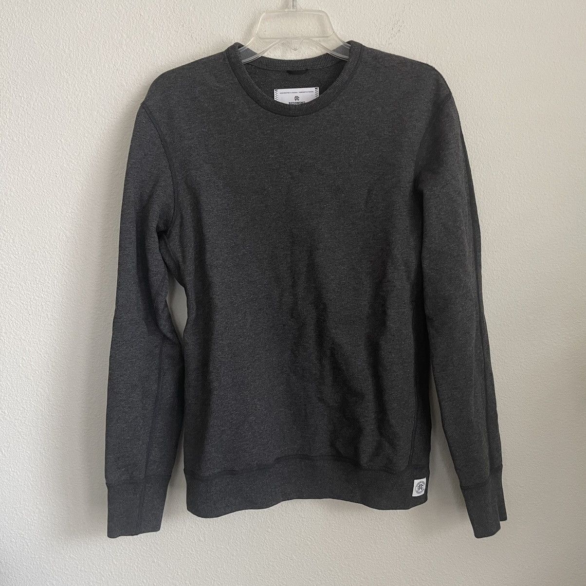 Reigning Champ Heather Sweater Pullover Sweatshirt
