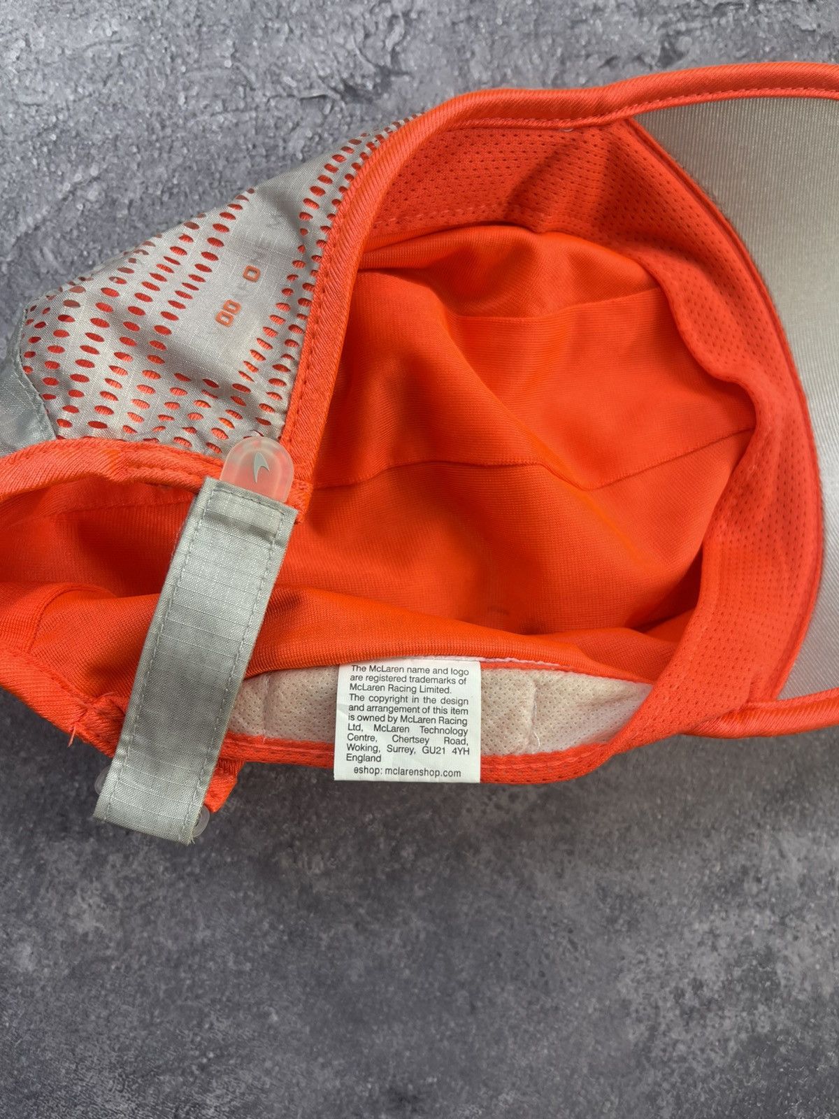 Malcolm McLaren Vintage Vodafone McLaren Mercedes Racing Nylon 5-Panel Cap Size ONE SIZE - 13 Thumbnail
