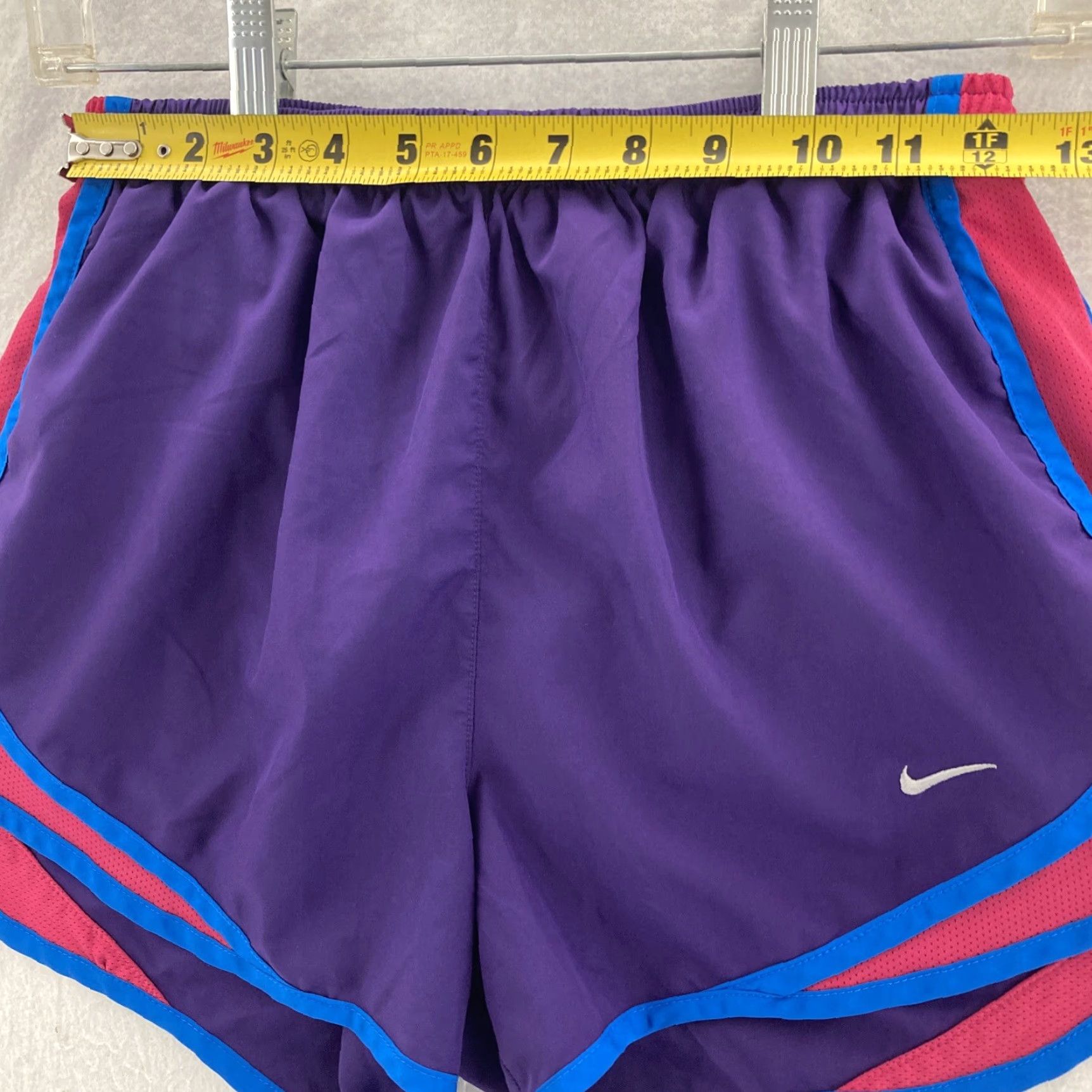 Nike Nike Dri-Fit Running Shorts Womens Small Lined Running Purple Size 28" / US 6 / IT 42 - 3 Thumbnail