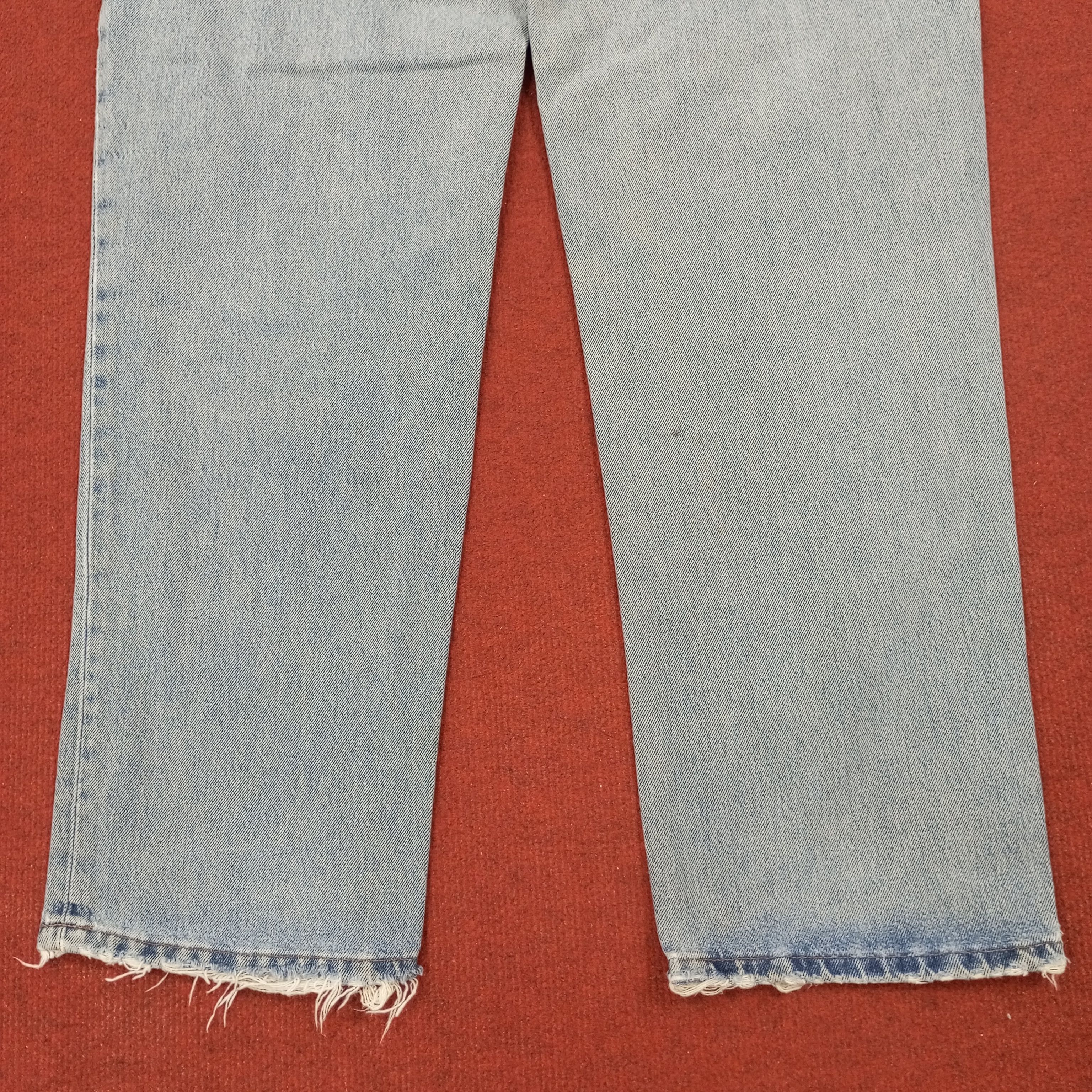 RRL Ralph Lauren × Ralph Lauren × Vintage RRL Ralph Lauren Fashion Style Distressed Jeans Size US 34 / EU 50 - 3 Thumbnail