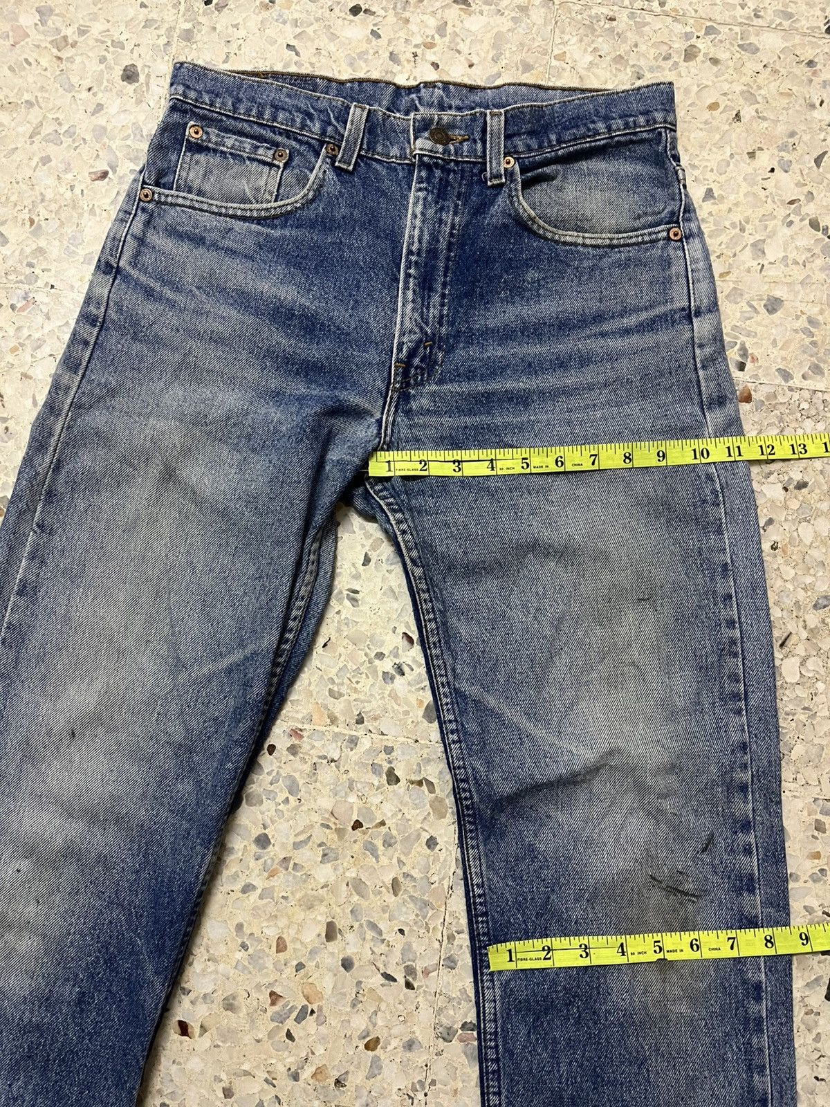 Levi's Vintage Clothing Vintage Levi’s 505 distressed 90s light blue wash jeans Size US 32 / EU 48 - 14 Thumbnail