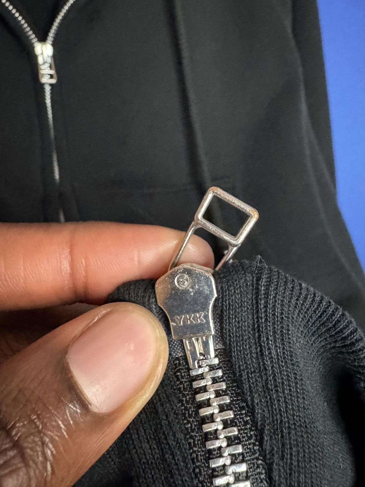 Japanese Brand NVRFRGT Cropped Paneled Zip-Up Hoodie Size US S / EU 44-46 / 1 - 6 Thumbnail