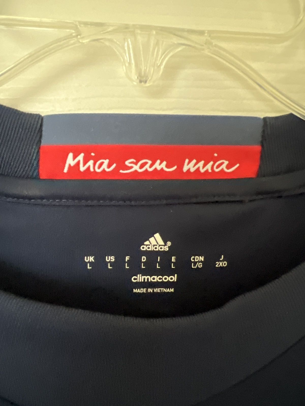 Adidas FC Bayern Munich 16/17 GK Jersey (Long Sleeve) - Navy/Red Size US L / EU 52-54 / 3 - 3 Thumbnail
