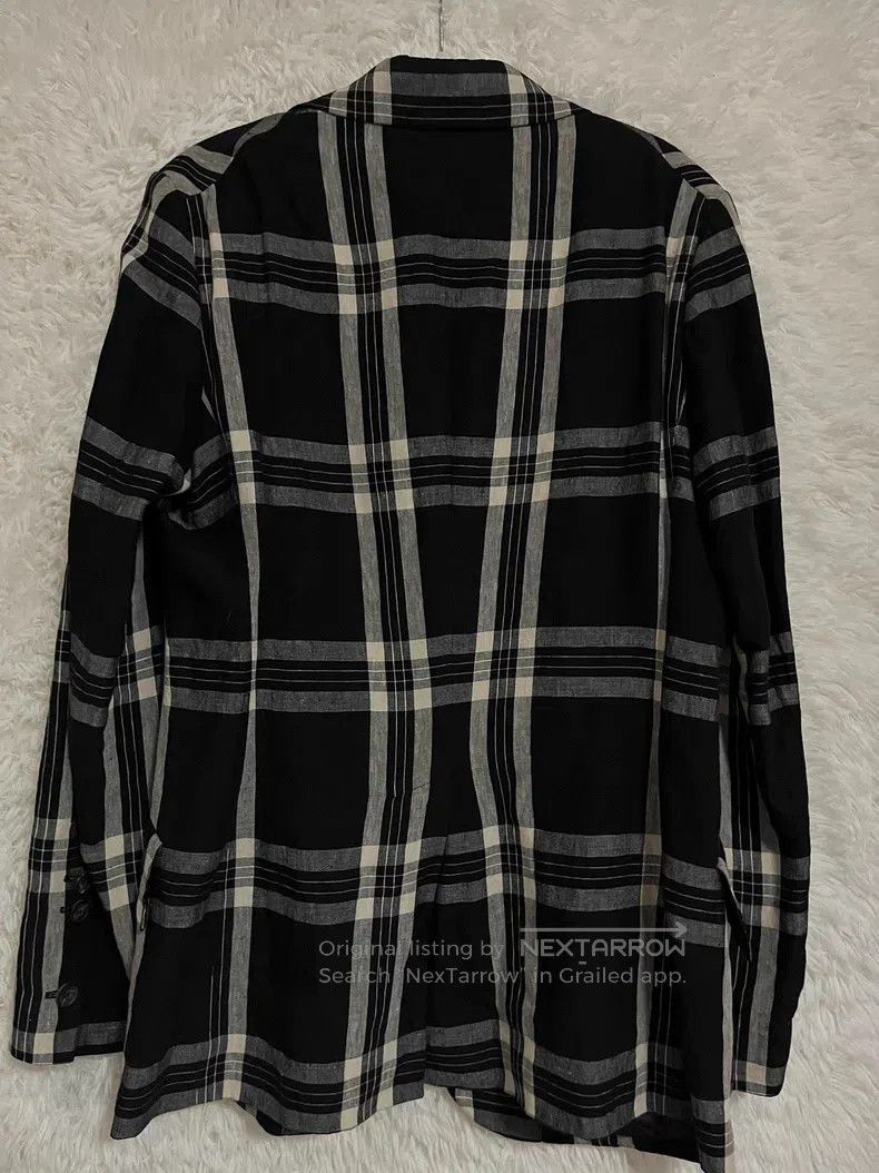 Vivienne Westwood Vivienne Westwood Plaid Linen Coat Size US M / EU 48-50 / 2 - 2 Thumbnail
