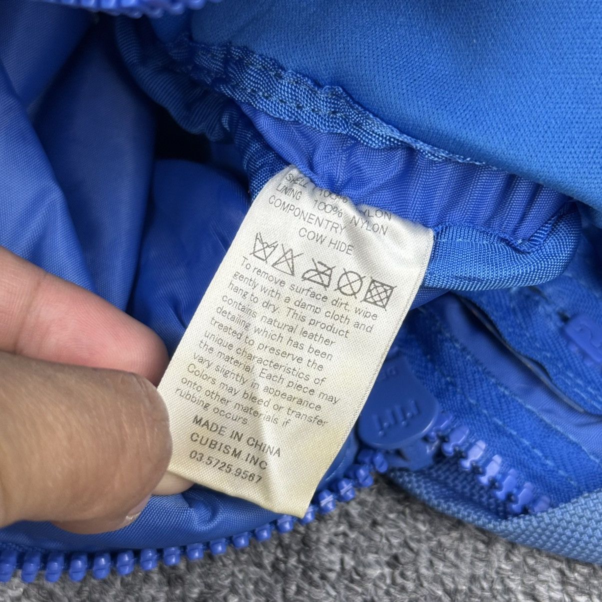 Visvim Cordura 22L Cow Hide Sole Backpack