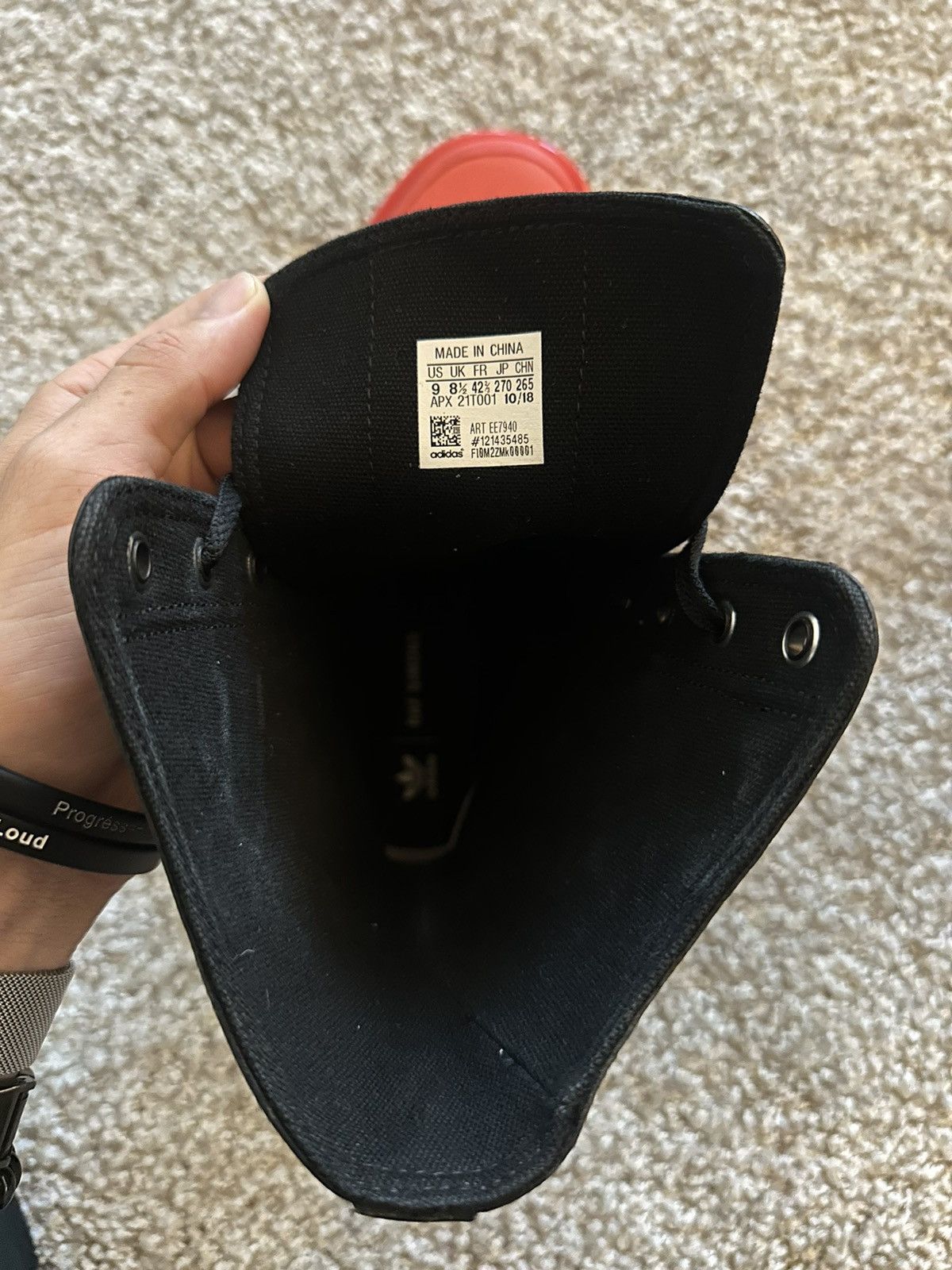 Adidas × Raf Simons RS Detroit High Size US 9 / EU 42 - 7 Thumbnail