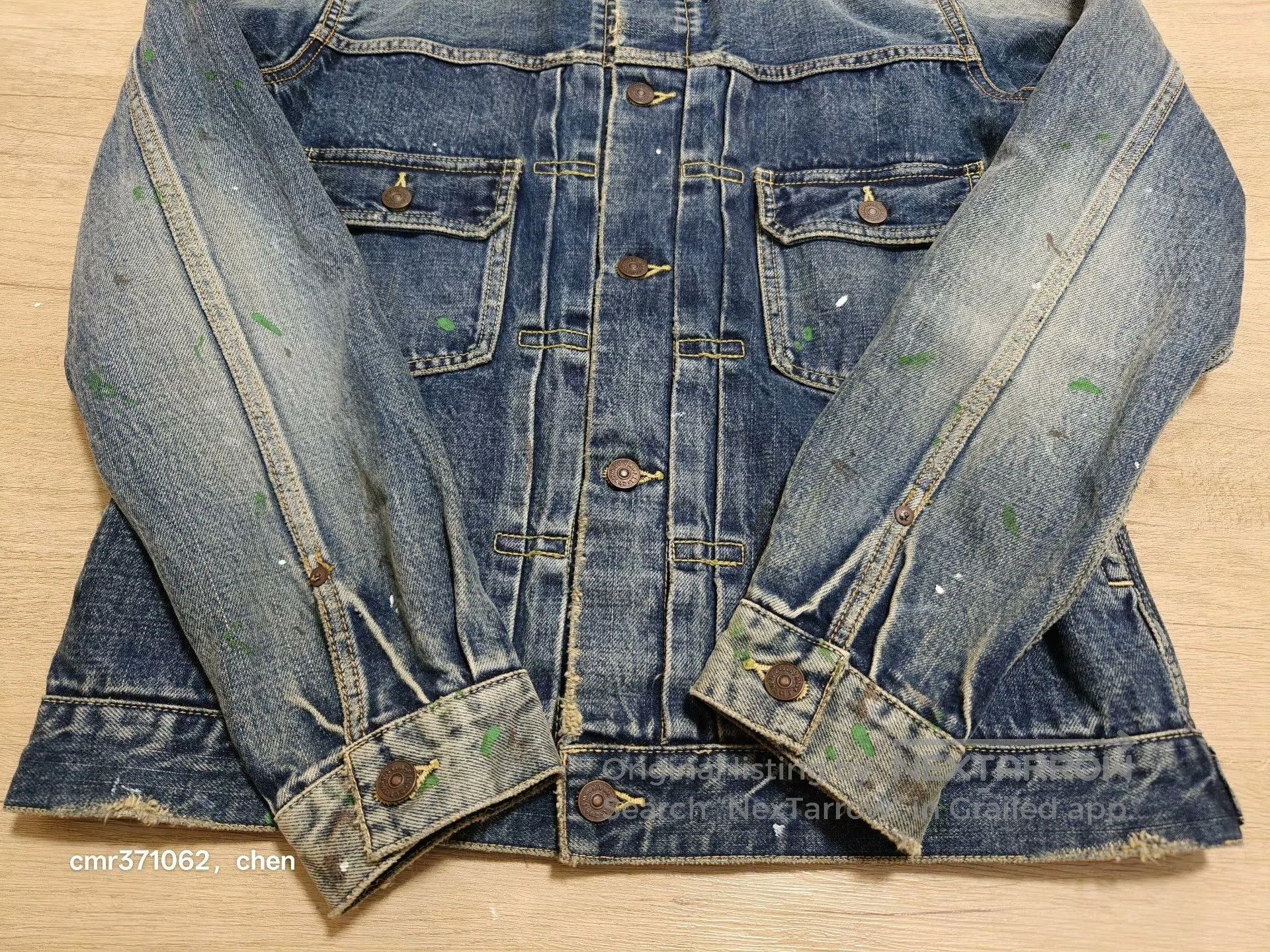 Visvim visvim 19ss 101 Jkt DMGD. Size US L / EU 52-54 / 3 - 4 Thumbnail