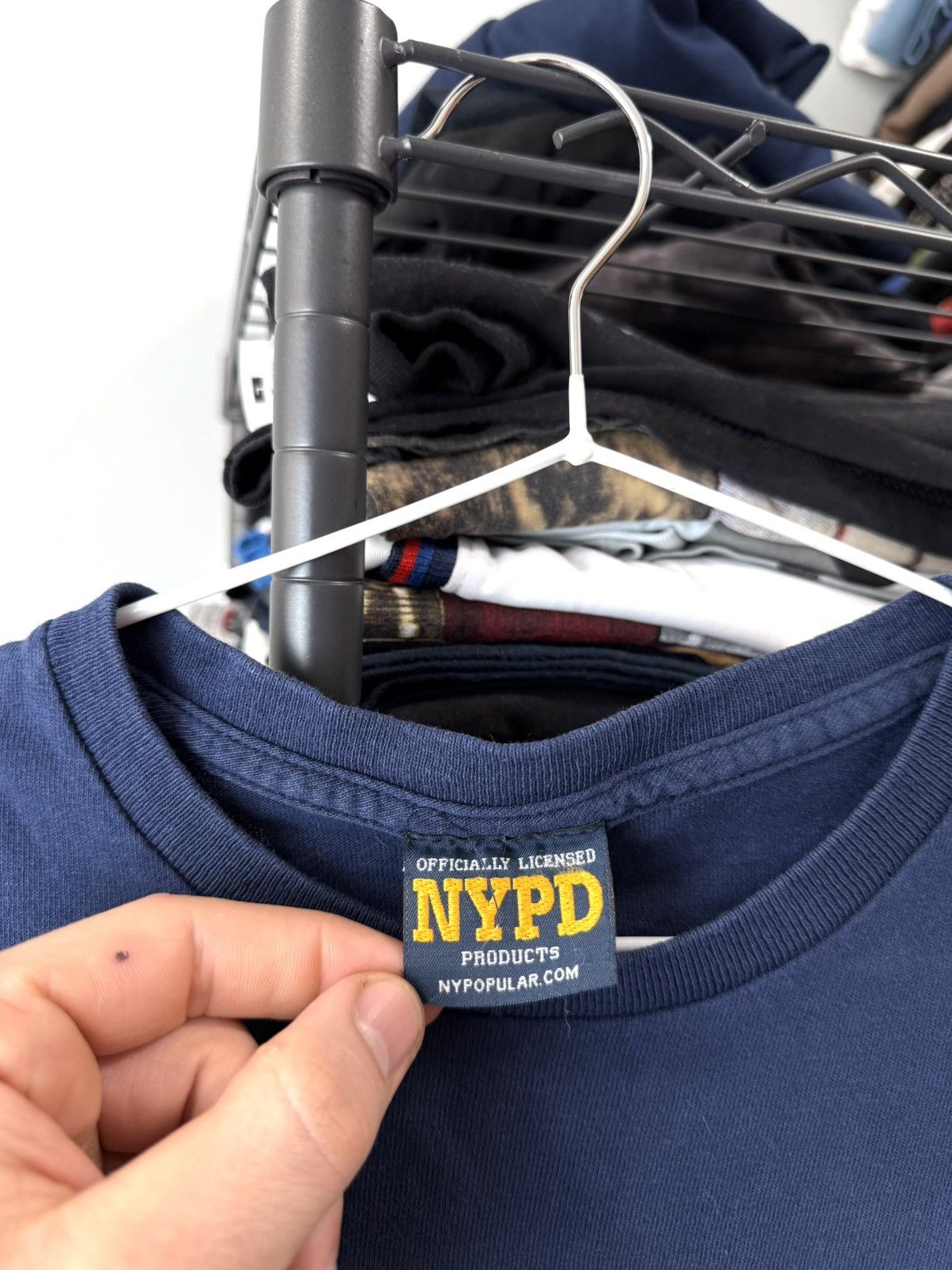 Vintage Vintage NYPD New York Police Department T Shirt Size US S / EU 44-46 / 1 - 4 Thumbnail