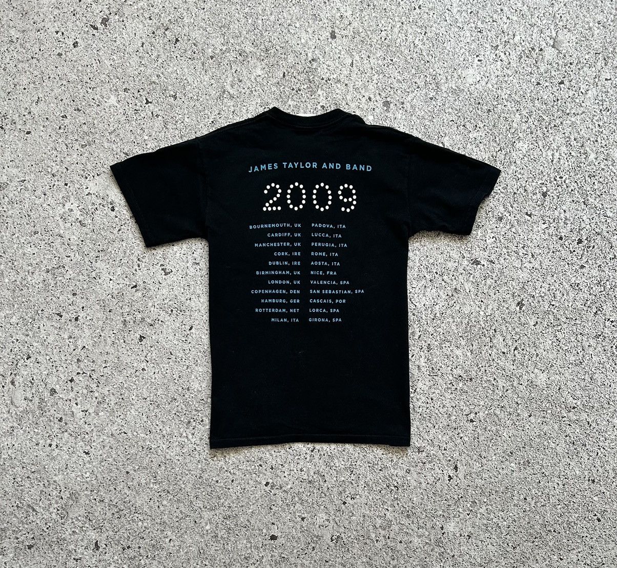 Band Tees Vintage James Taylor And Band Tour Rock Band Tour 2009 Tee Size US S / EU 44-46 / 1 - 6 Thumbnail