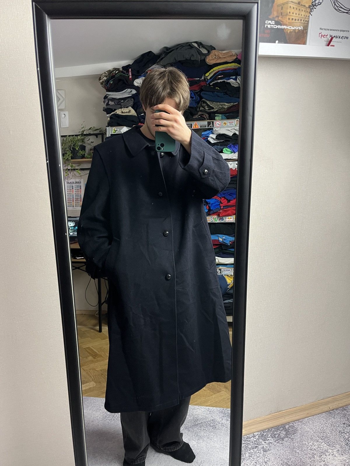 Vintage Vintage S.A.L.K.O Hubertus Loden Wool Coat Jacket Austria Size US L / EU 52-54 / 3 - 3 Thumbnail
