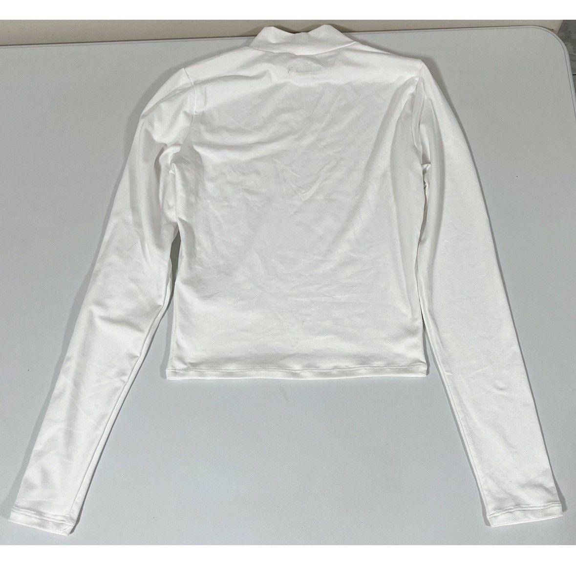 Hollister Hollister White Long Sleeve Turtleneck Top Blouse Size S 🤍✨ Size S / US 4 / IT 40 - 5 Thumbnail