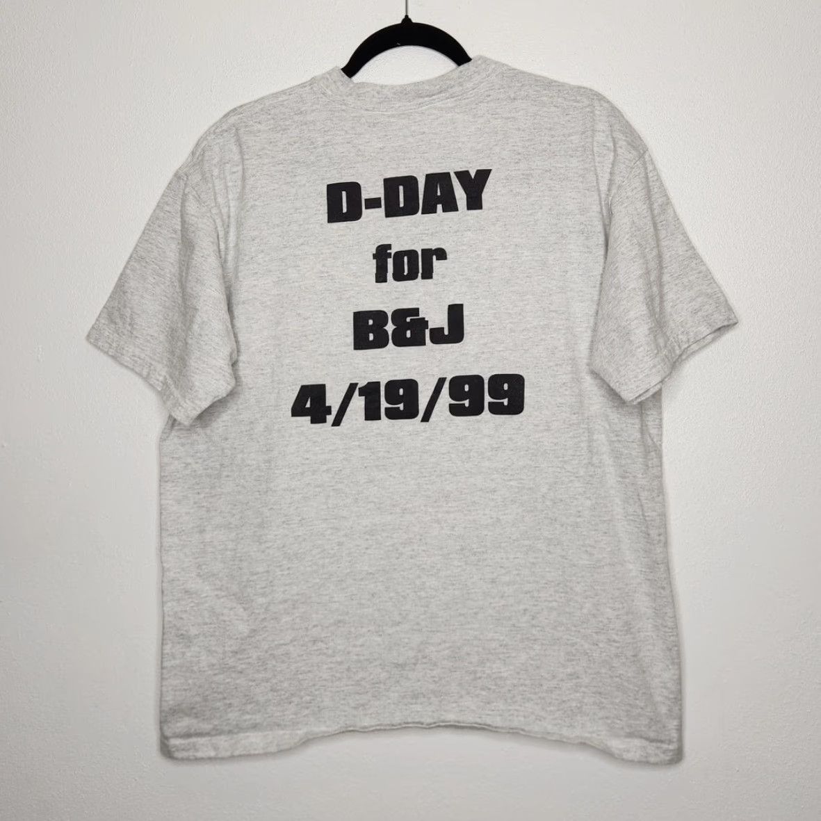 Vintage VINTAGE Ben & Jerry's D-Day Double Sided Ice Cream Promo Shirt Large Size US L / EU 52-54 / 3 - 5 Thumbnail