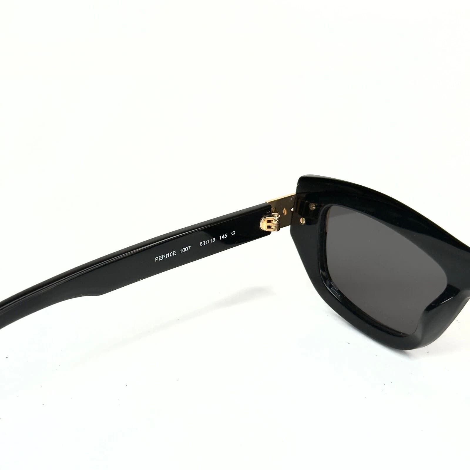 Palm Angels PALM ANGELS PERI10E 10E CLAIRE Black Geometric Sunglass Size ONE SIZE - 2 Thumbnail