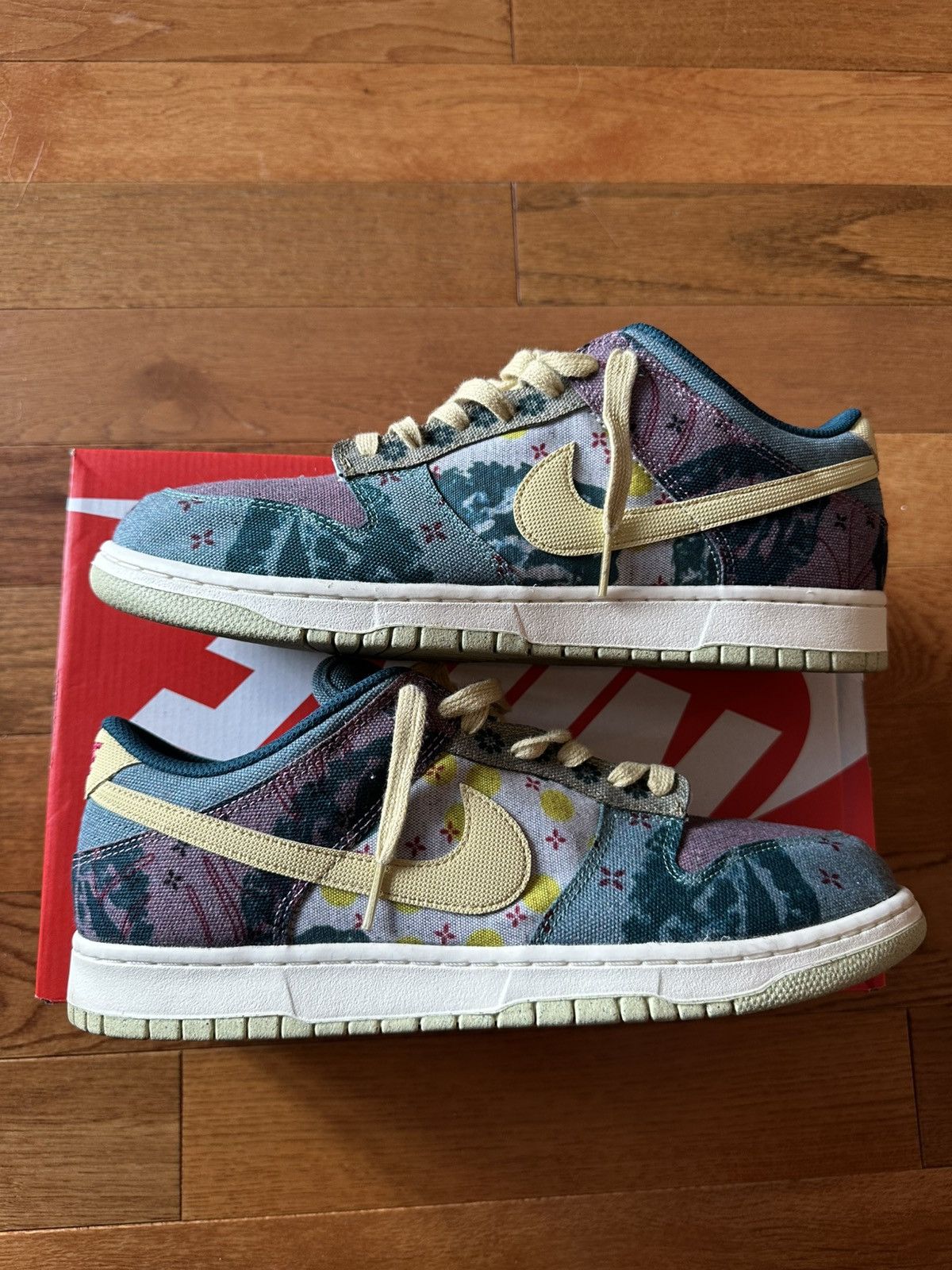 Nike Dunk Low Community Garden Size US 12 / EU 45 - 1 Thumbnail