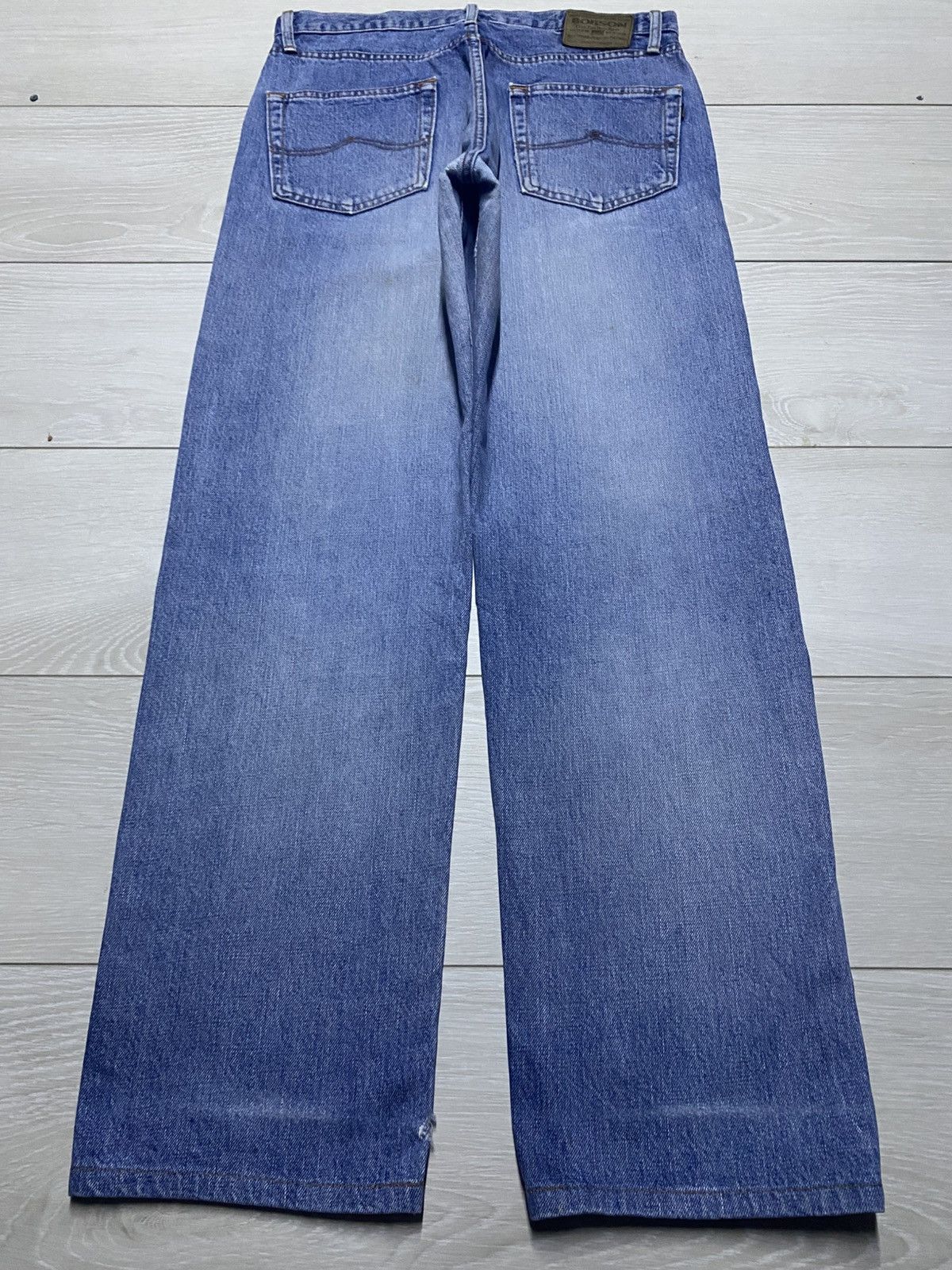 Japanese Brand Vintage Bobson Feel The Best Basic Blue Jeans Size US 31 - 2 Thumbnail