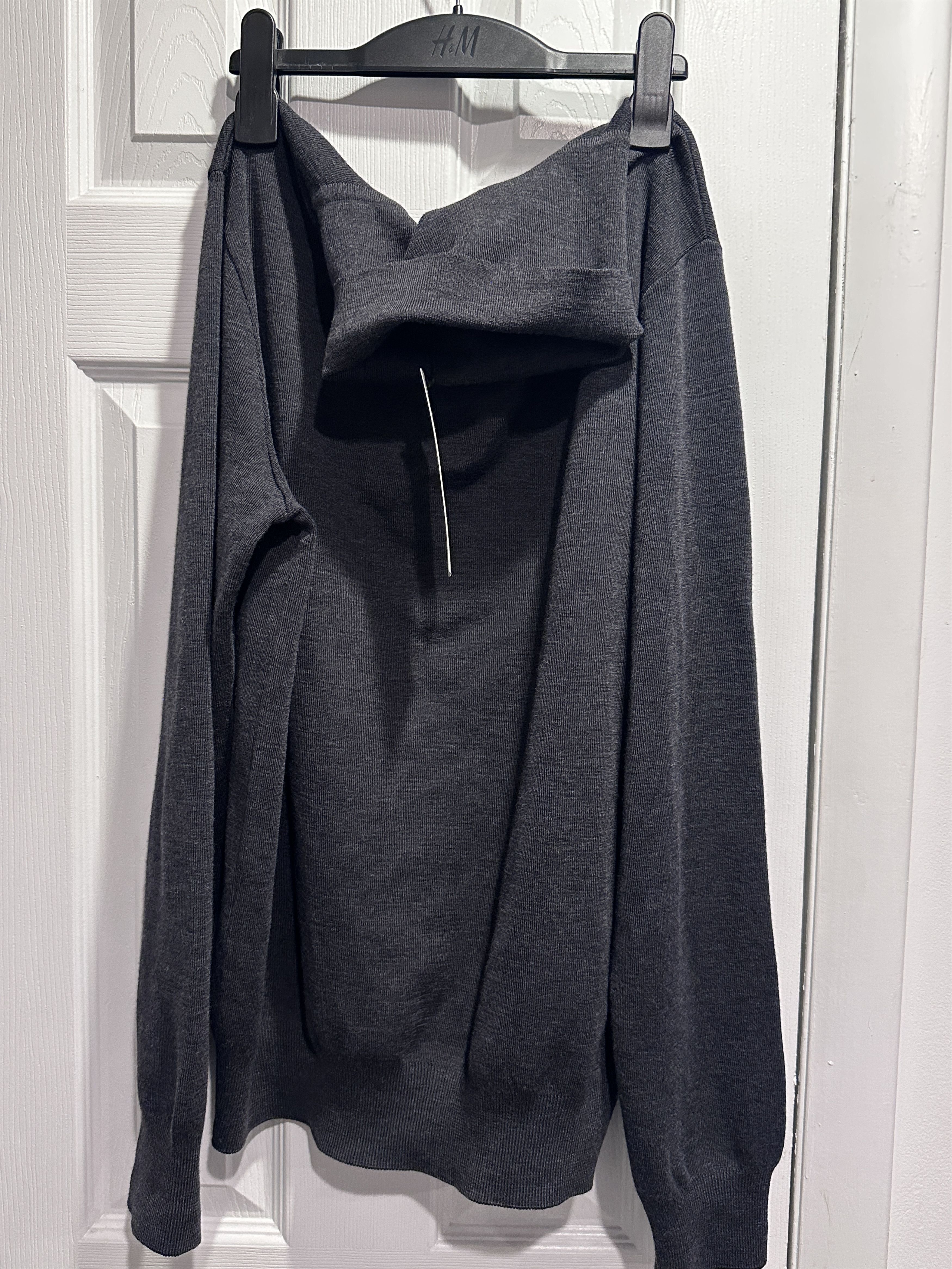 Maison Kitsune Maison Kitsuné Charcoal Fox Head Patch Turtleneck Pullover Size US L / EU 52-54 / 3 - 2 Thumbnail