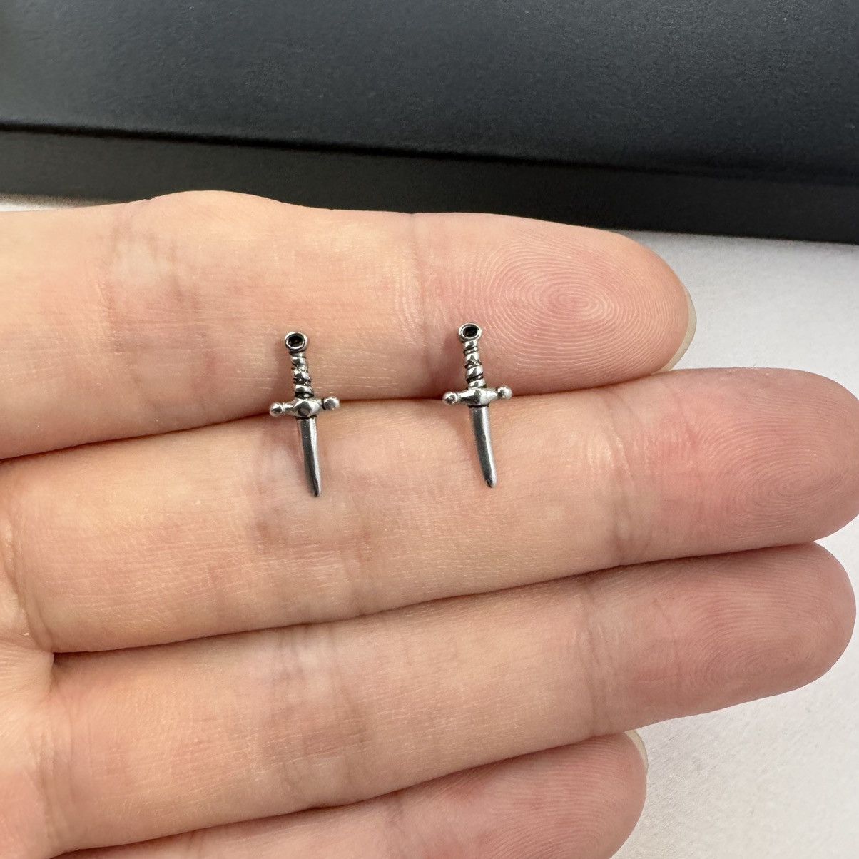 Other Screw-Back Small Dagger Stud Earrings for Men Women Size ONE SIZE - 4 Thumbnail