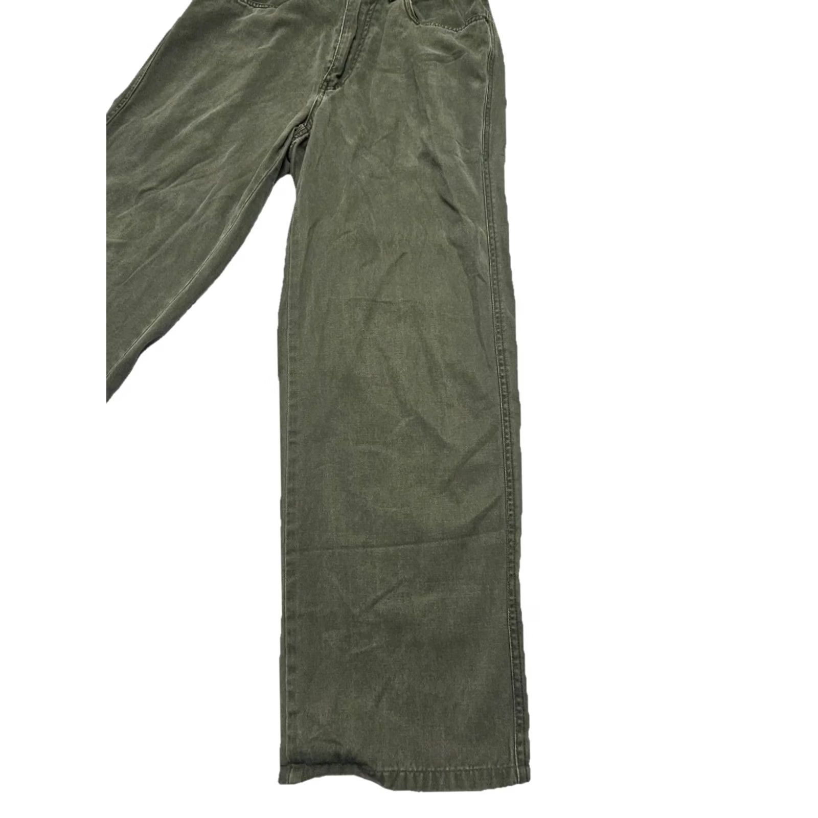 Tommy Bahama VINTAGE Tommy Bahama Pants Mens 30 Olive Lyocell Cotton Resort Casual Straight Relaxed Inseam 28 in Green Size US 30 / EU 46 - 4 Thumbnail
