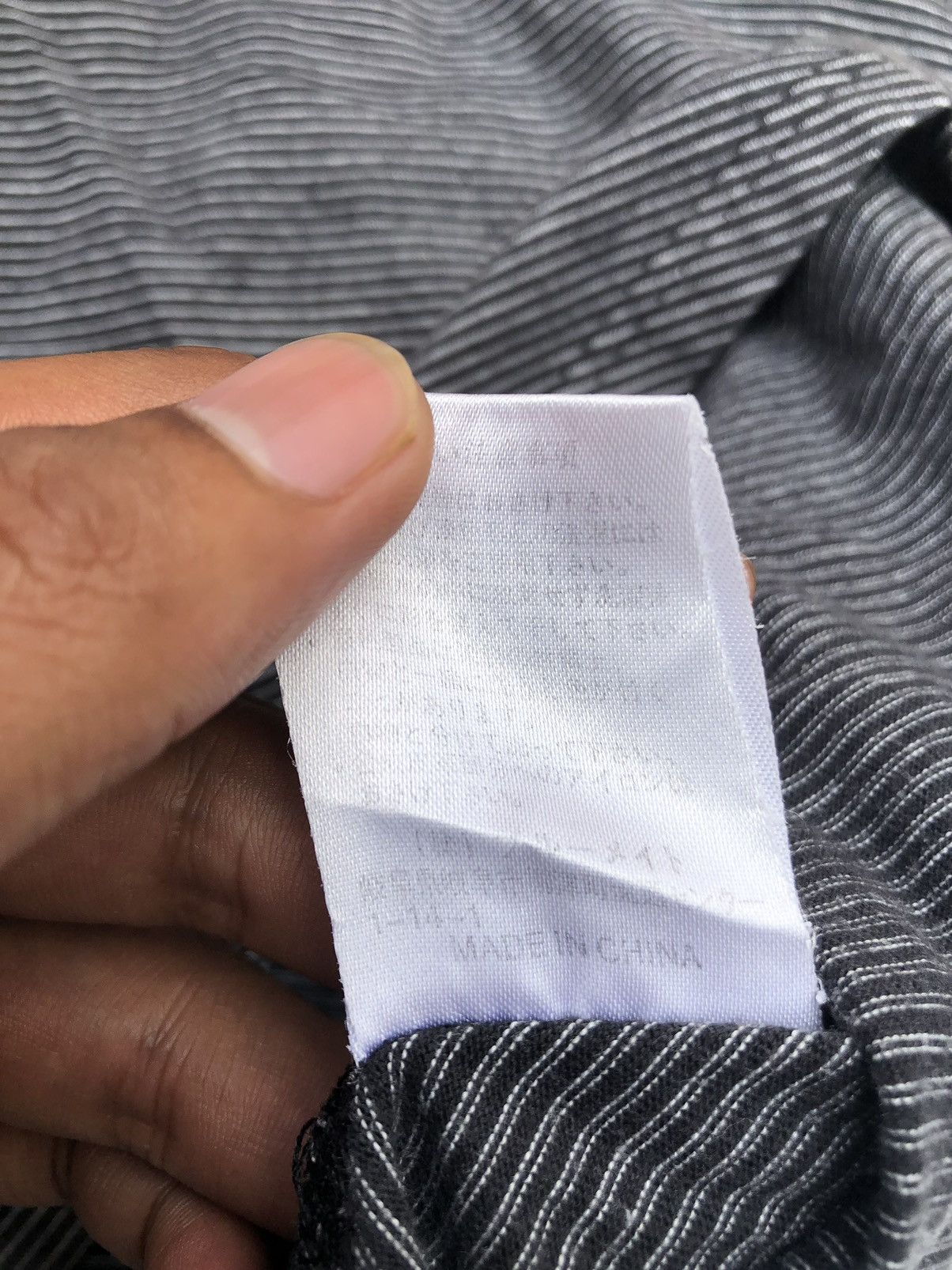 Yohji Yamamoto Vintage SacsnyYsaccs Patchwork by Yohji Yamamoto Stripe Size US L / EU 52-54 / 3 - 8 Thumbnail