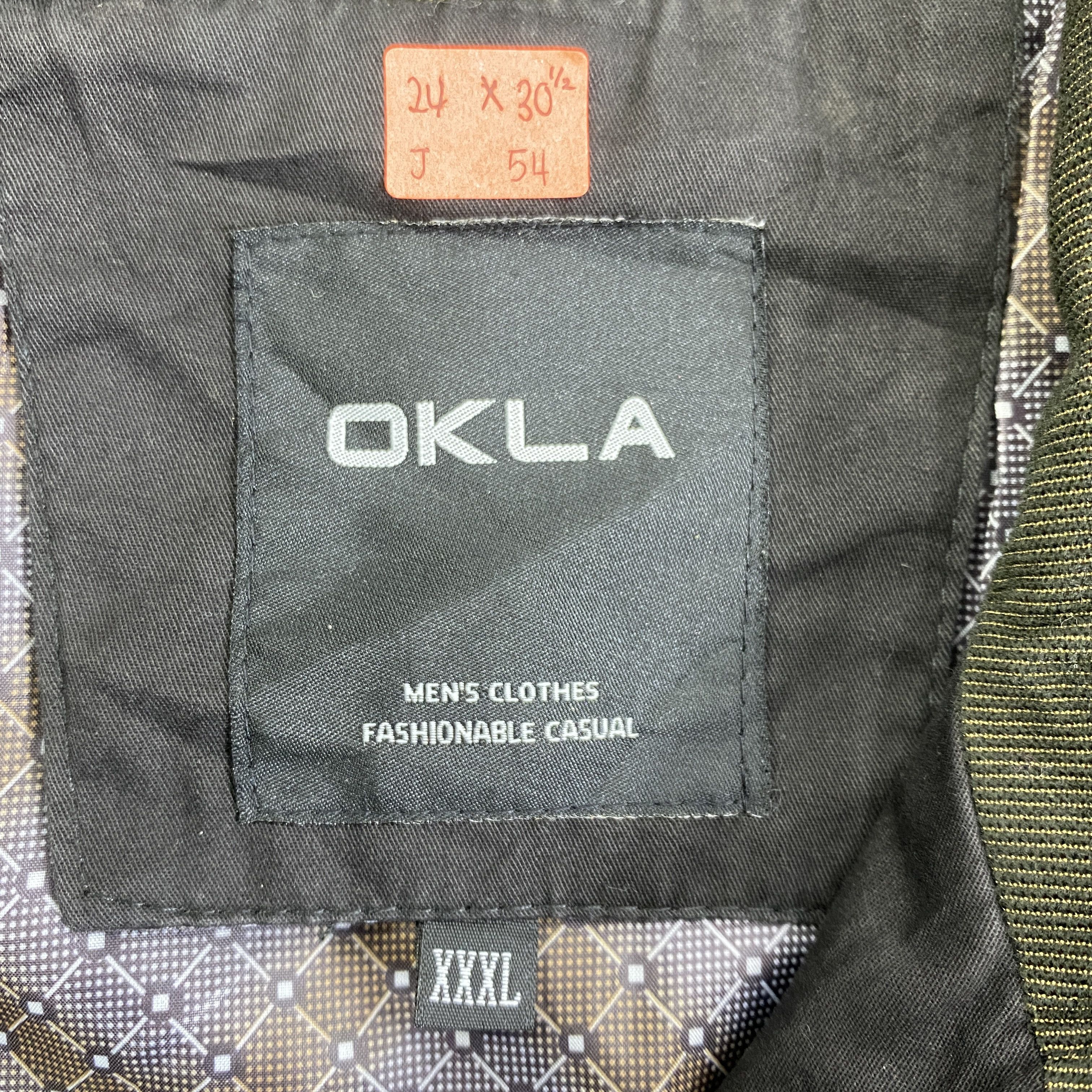 Japanese Brand Vintage Japanese Brand Okla 4 Pocket Jacket -J054 Size US L / EU 52-54 / 3 - 9 Thumbnail