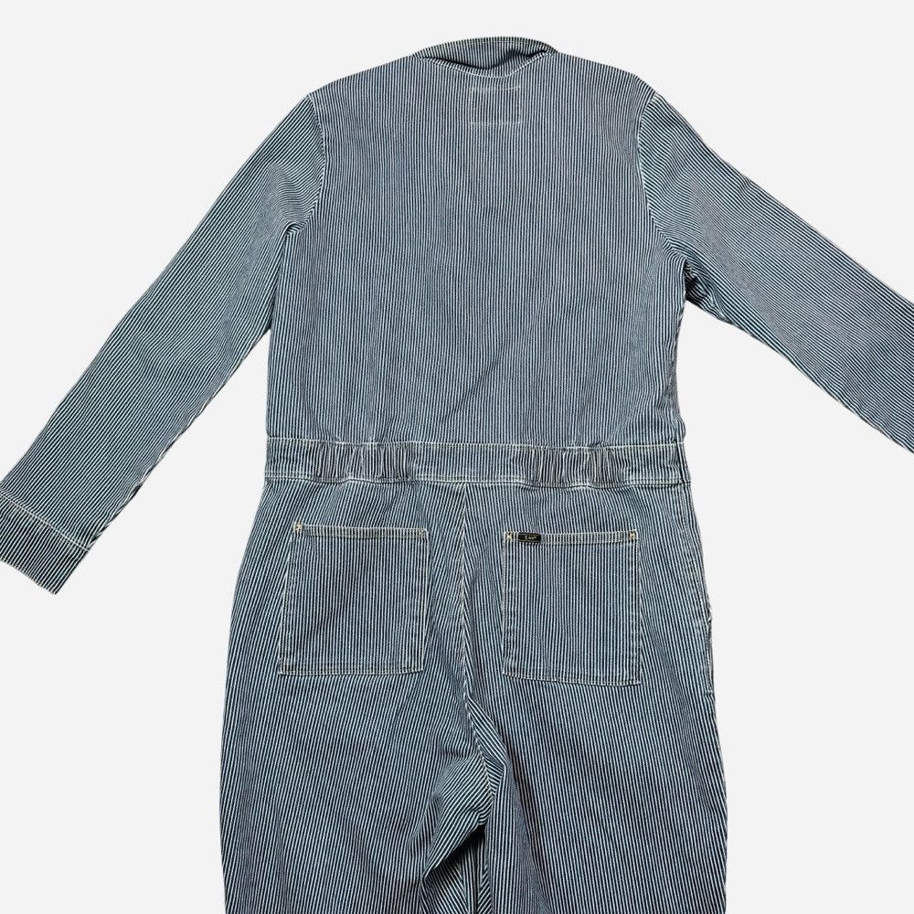 Lee New Lee Striped Cotton Unionalls Romper Size L Size 36" / US 14 / IT 50 - 5 Thumbnail