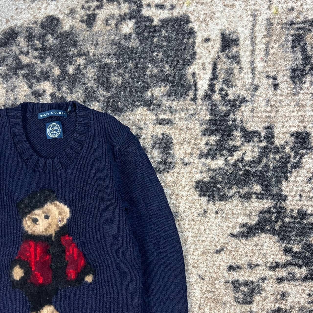 Polo Ralph Lauren Polo Ralph Lauren Bear Rare 3D Big Logo Knit Sweater Size XS / US 0-2 / IT 36-38 - 4 Thumbnail