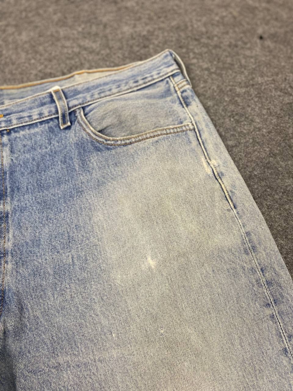 Levi's vintage levis 501xx distressed denim nice design Size US 42 / EU 58 - 10 Thumbnail