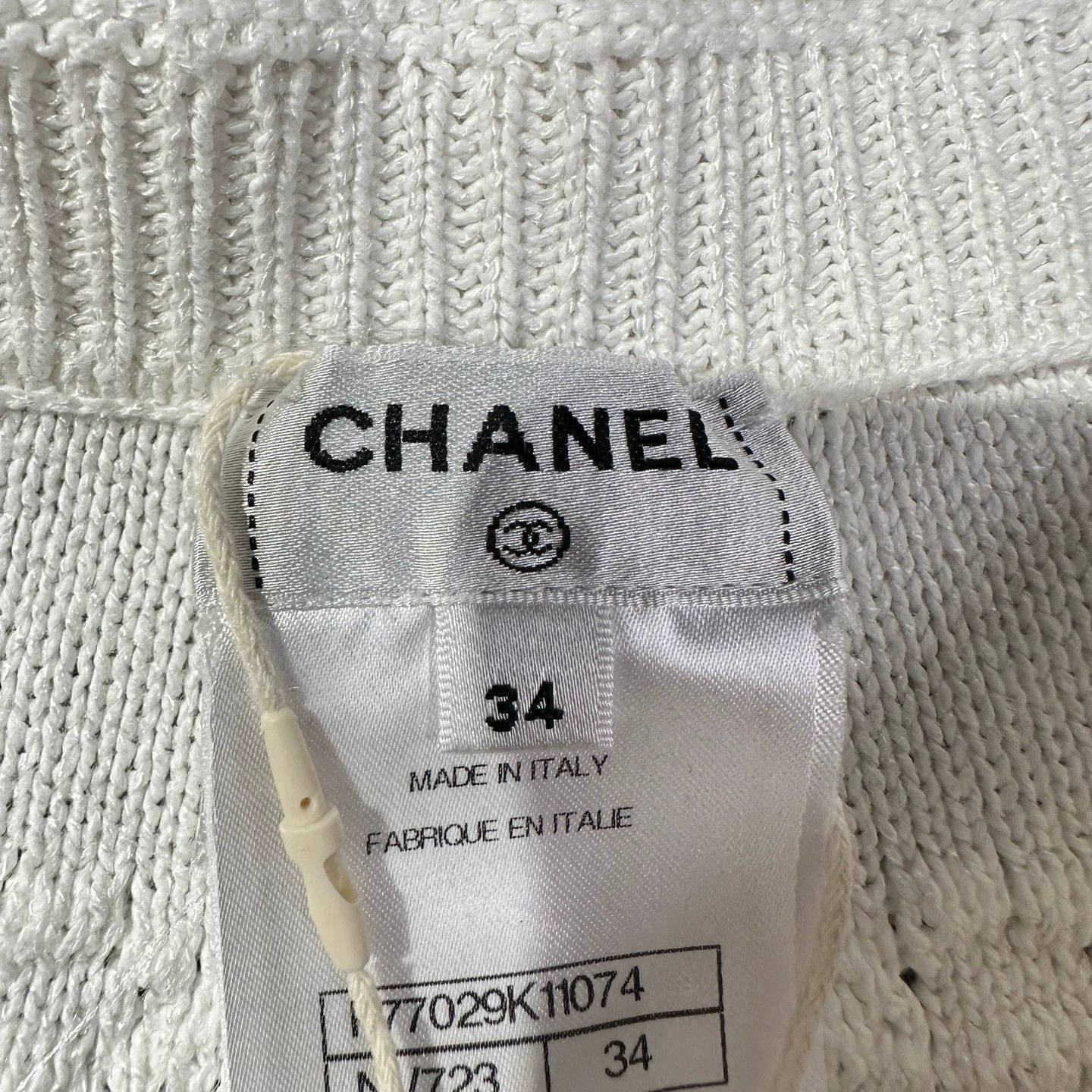 Chanel Chanel 24P May323 All-over Bow Openwork Knit Long Pants Size 25" / US 0 / IT 36 - 3 Thumbnail