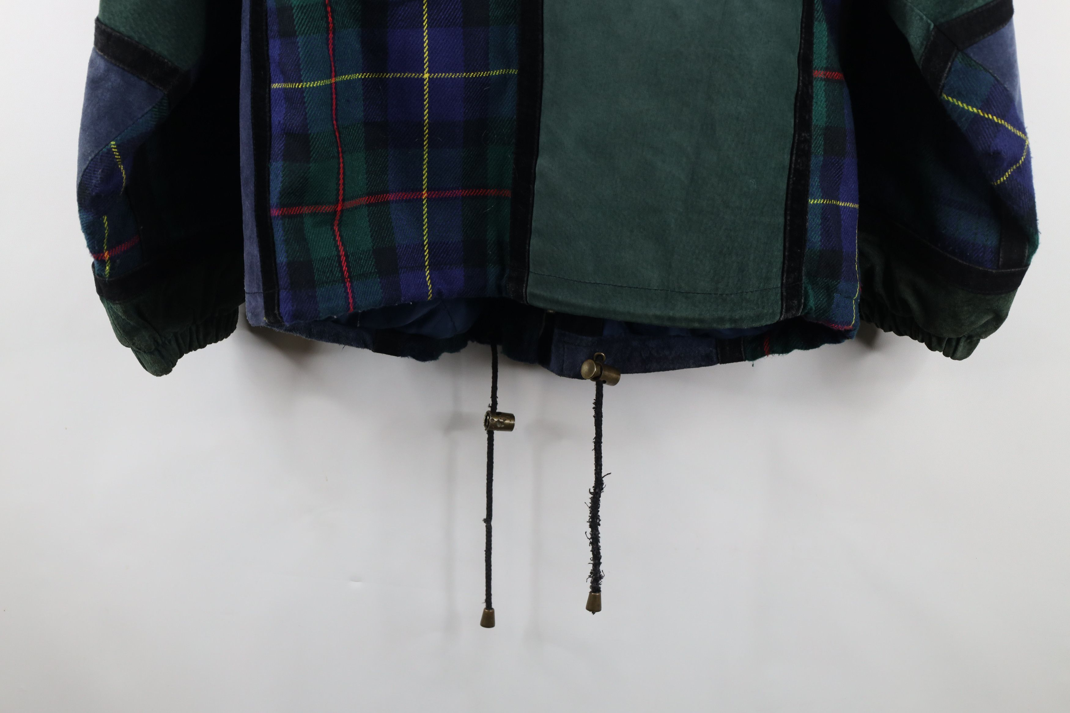 Vintage Vintage 90s Streetwear Suede Leather Toggle Button Jacket Size US M / EU 48-50 / 2 - 18 Thumbnail
