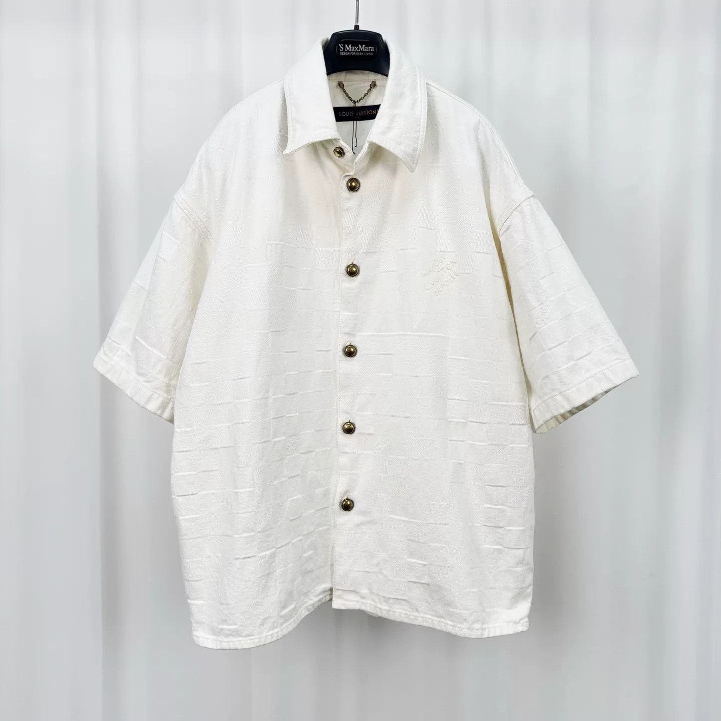 Louis Vuitton louis vuitton embroidered denim shirt collaboration Size US XL / EU 56 / 4 - 1 Thumbnail
