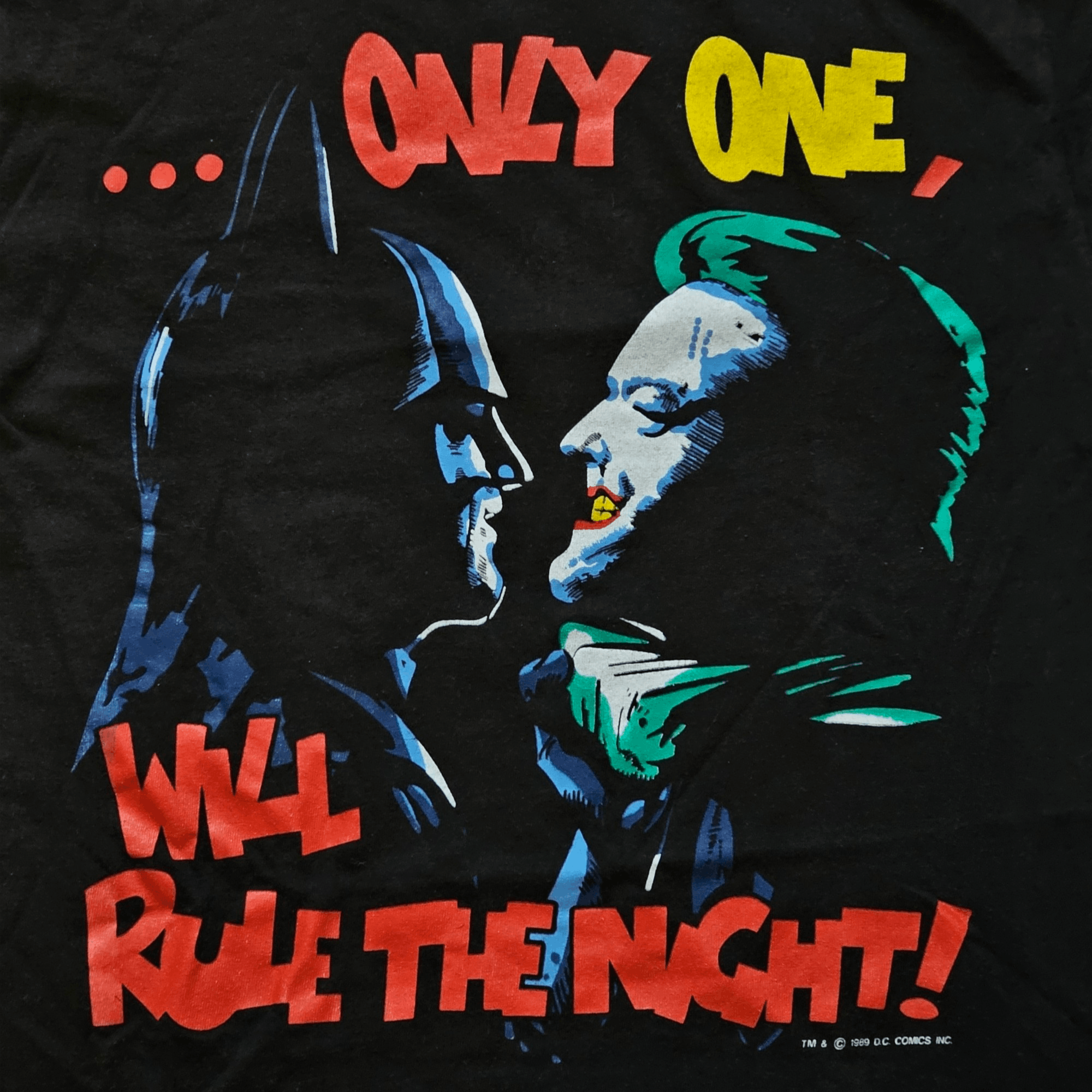 DC Comics Batman&Joker Rule The Night 1989 Tee Size US M / EU 48-50 / 2 - 2 Thumbnail