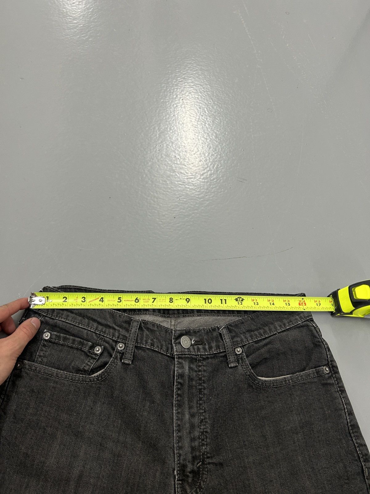 Levi's Crazy vintage y2k faded black Levi’s essential jeans skater Size US 32 / EU 48 - 8 Thumbnail